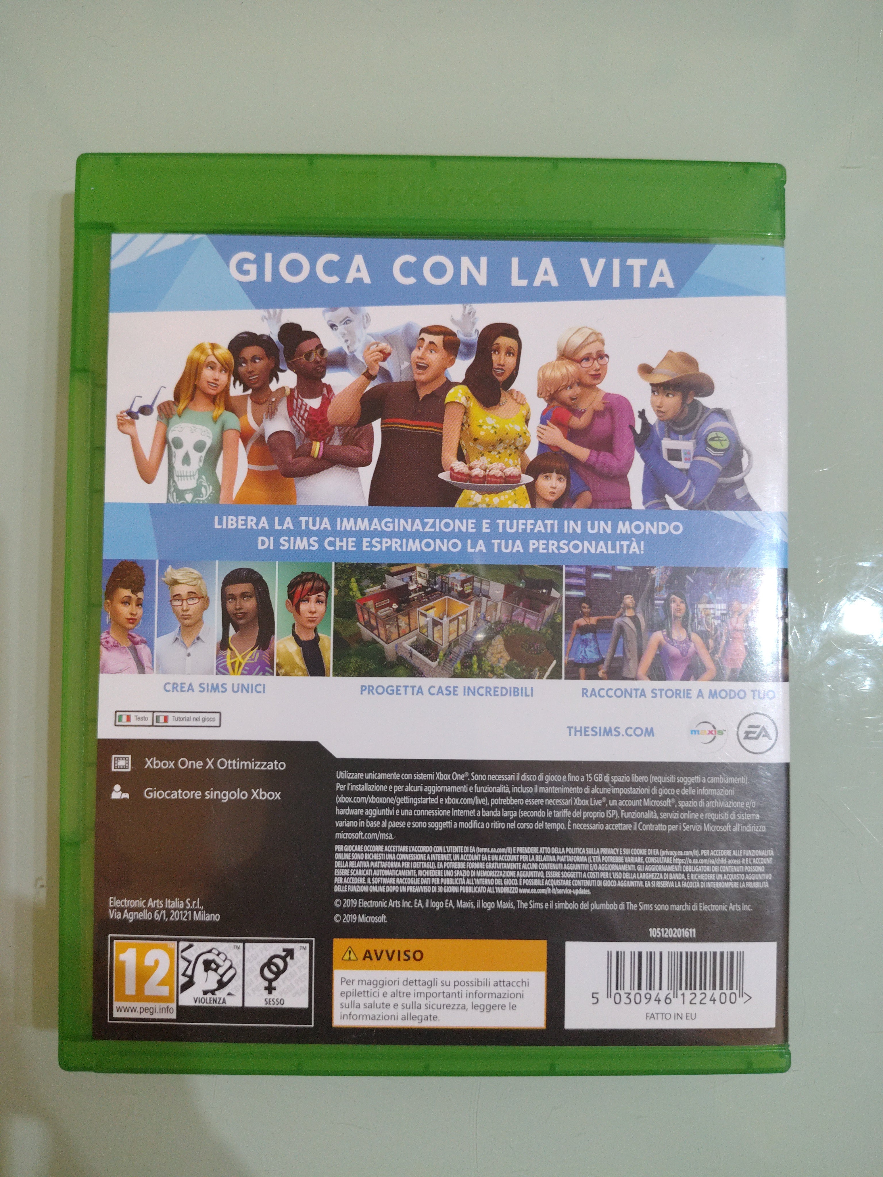 The Sims 4 (Xbox One 2017) prima stampa