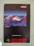 Manuale Nintendo snes versione PAL