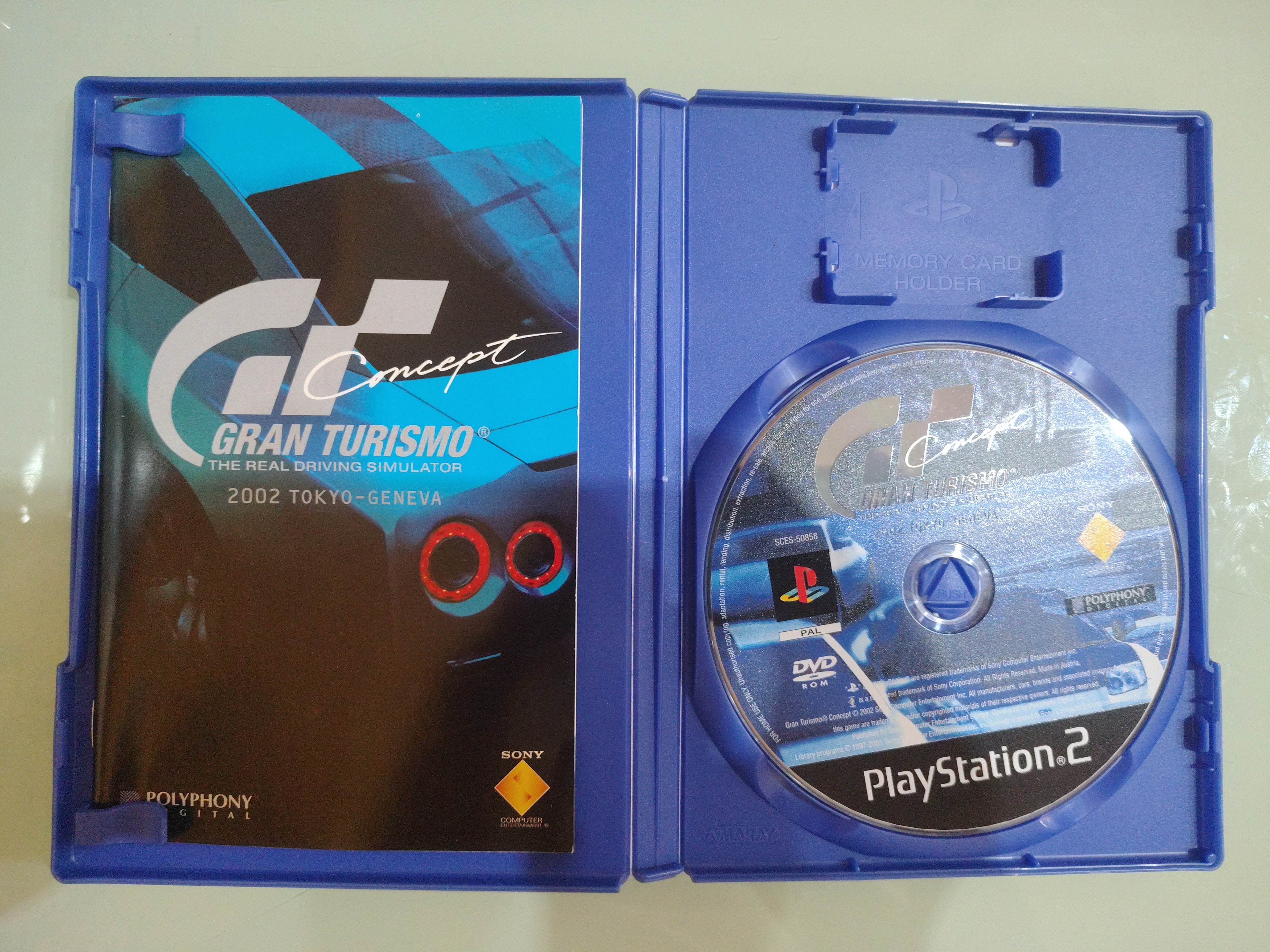 GRAN TURISMO CONCEPT 2002 TOKYO  PRIMA STAMPA  ITA
