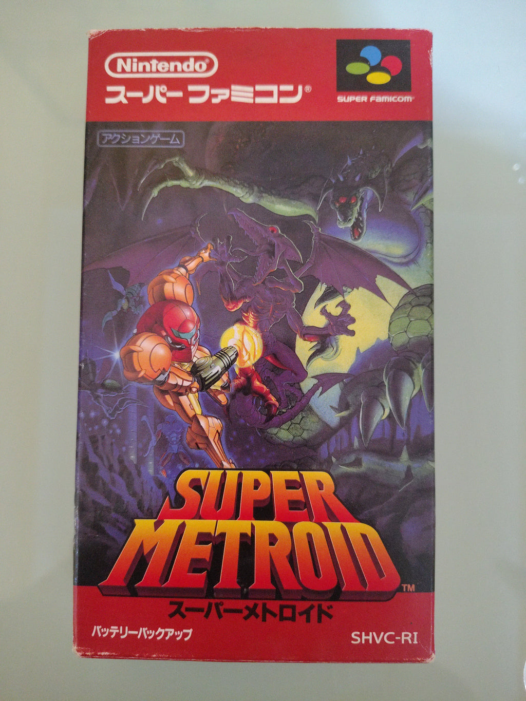 SUPER METROID SUPER FAMICOM NTSC JAP