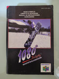 Nintendo 64 (N64) - Game Cartridge & Manual - 1080 Snowboarding