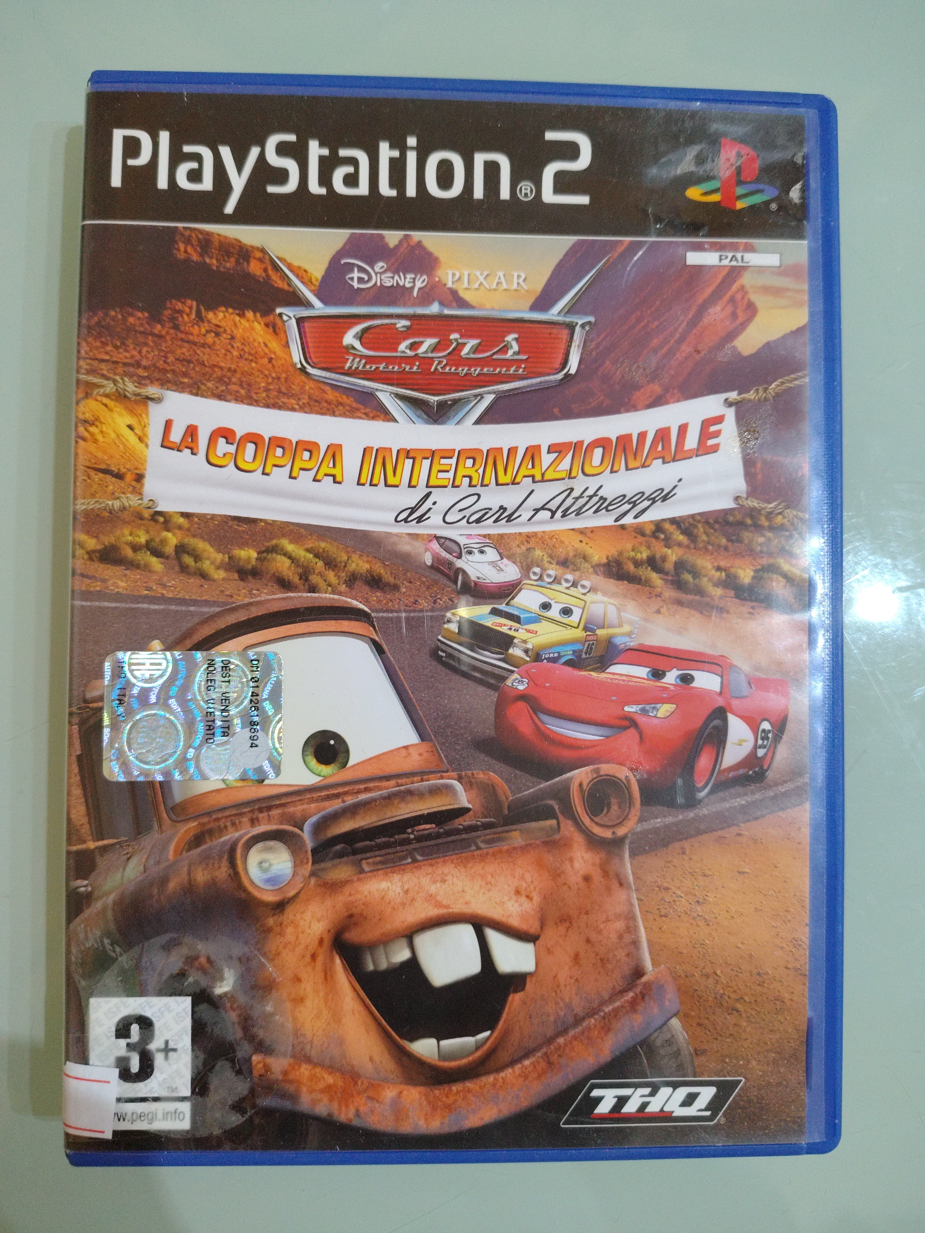 Disney Pixar Cars La Coppa Internazionale di Carl Attrezzi