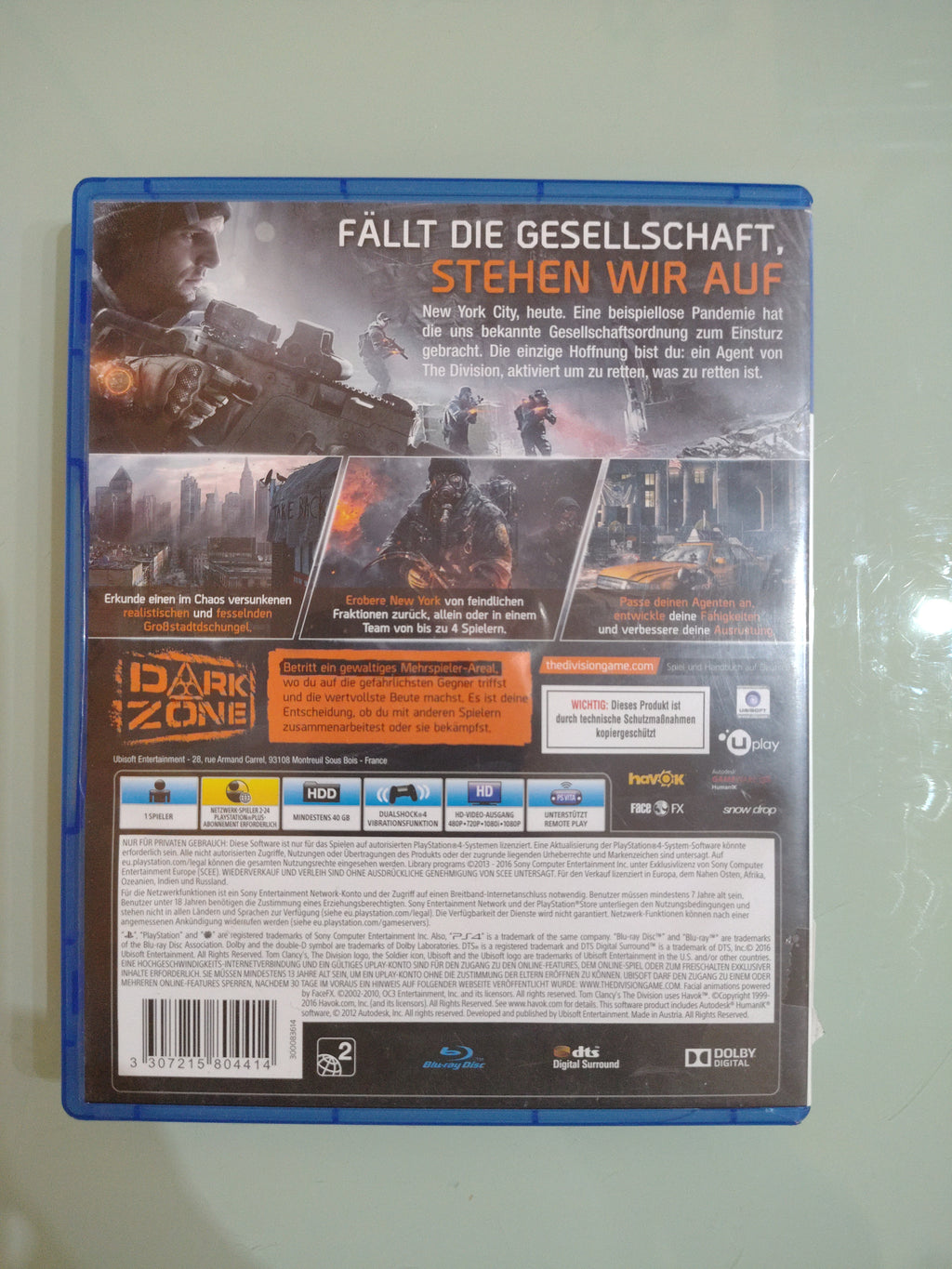 Tom Clancy's The Division 🔥 Sony PlayStation 4  🌐 Multilanguage Completo