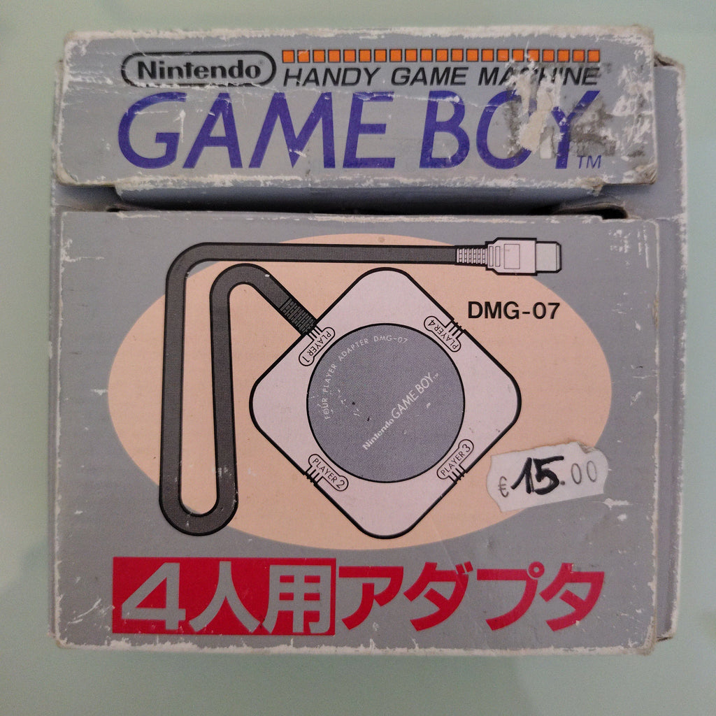 cavo di collegamento adattatore ufficiale Nintendo Game Boy quattro giocatori