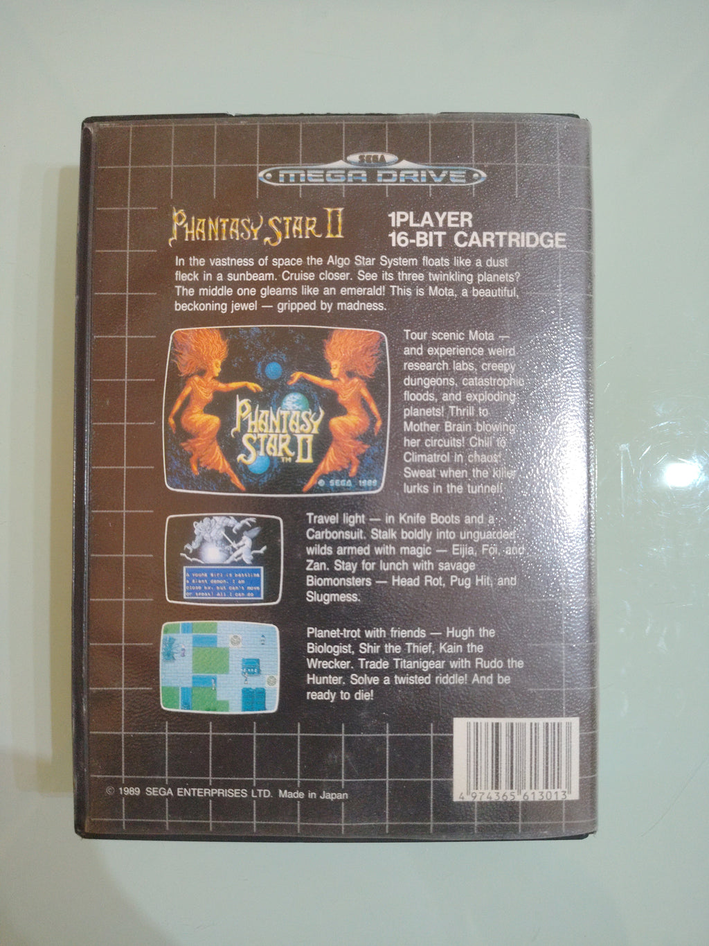 PHANTASY STAR II GIOCO SEGA MEGA DRIVE PRODOTTO USATO