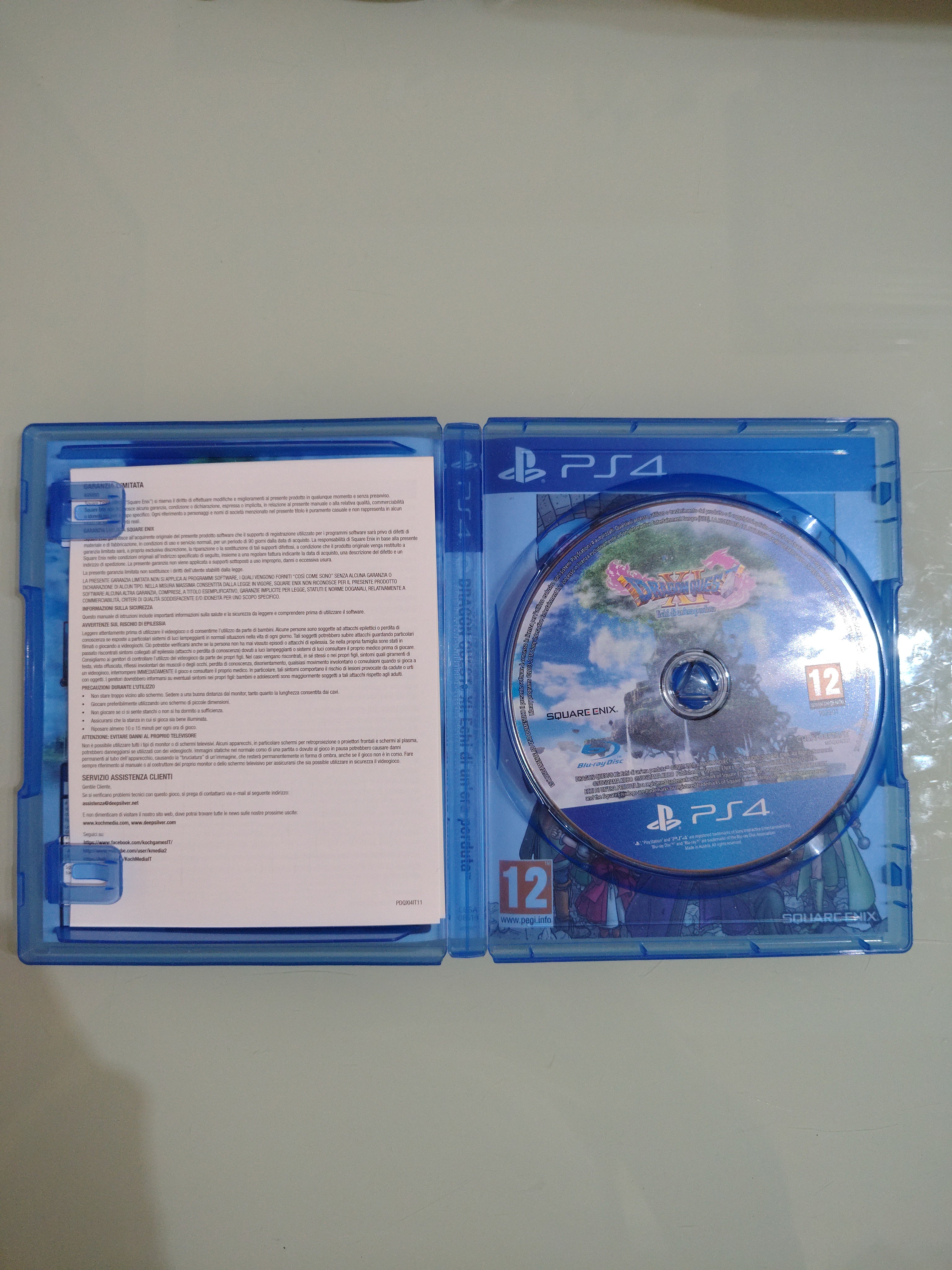 DRAGON QUEST XI ECHI DI UN ERA PERDUTA EDITION OF LIGHT  SONY PS4