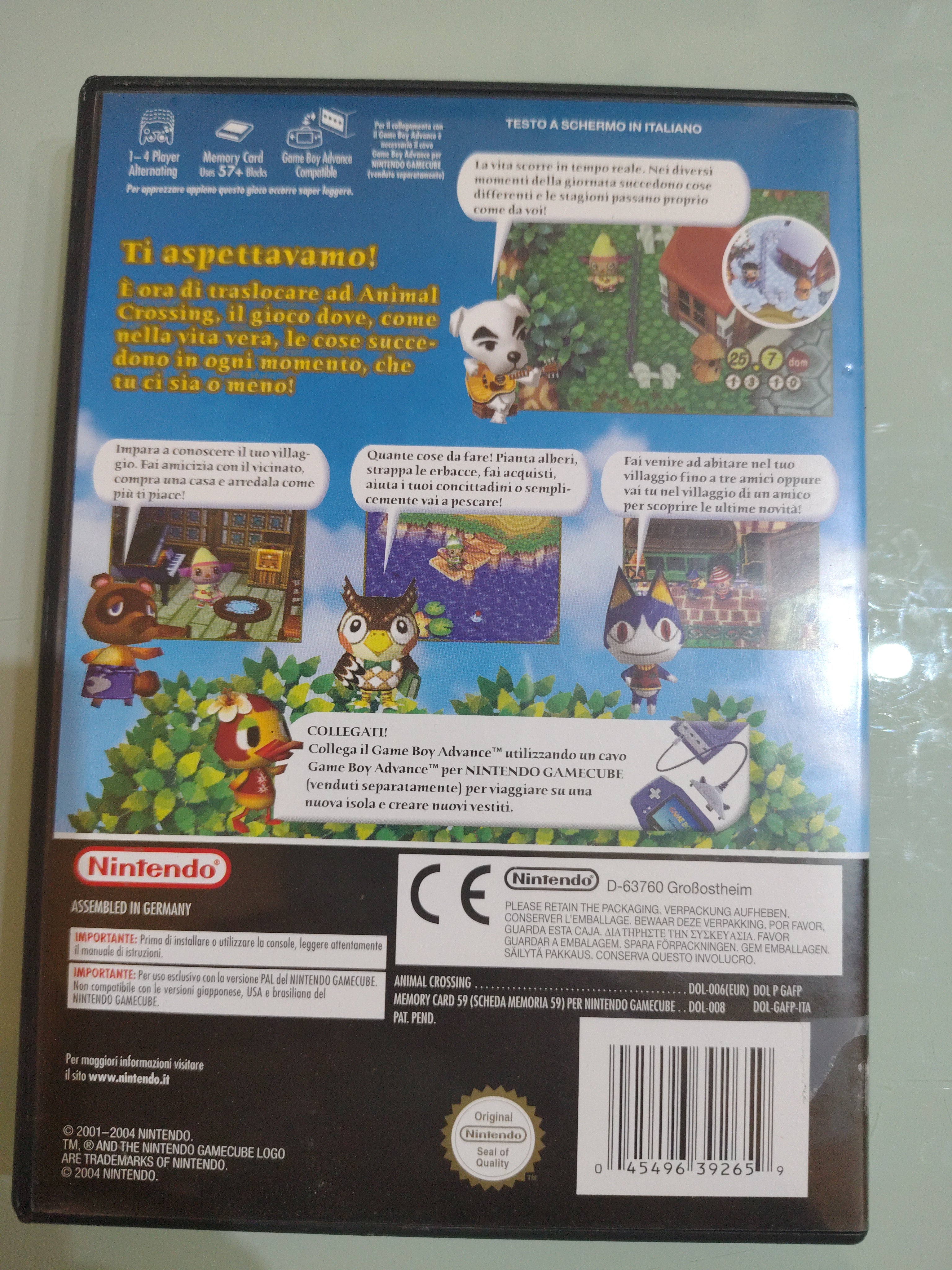 ANIMAL CROSSING PAL ITA