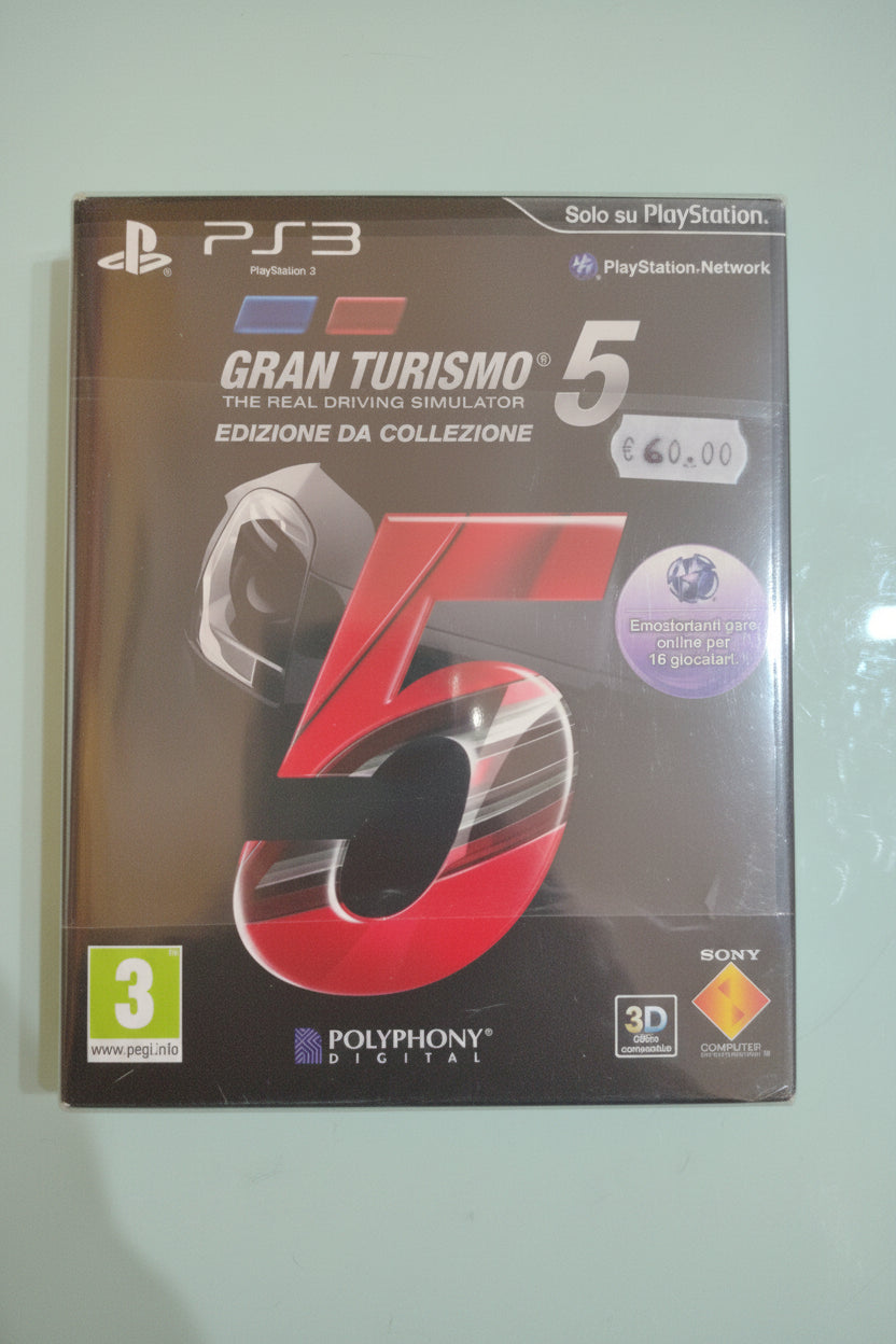 Gran Turismo 5 GT5 Edizione Da Collezione GIOCO PS3 VERSIONE ITALIANA