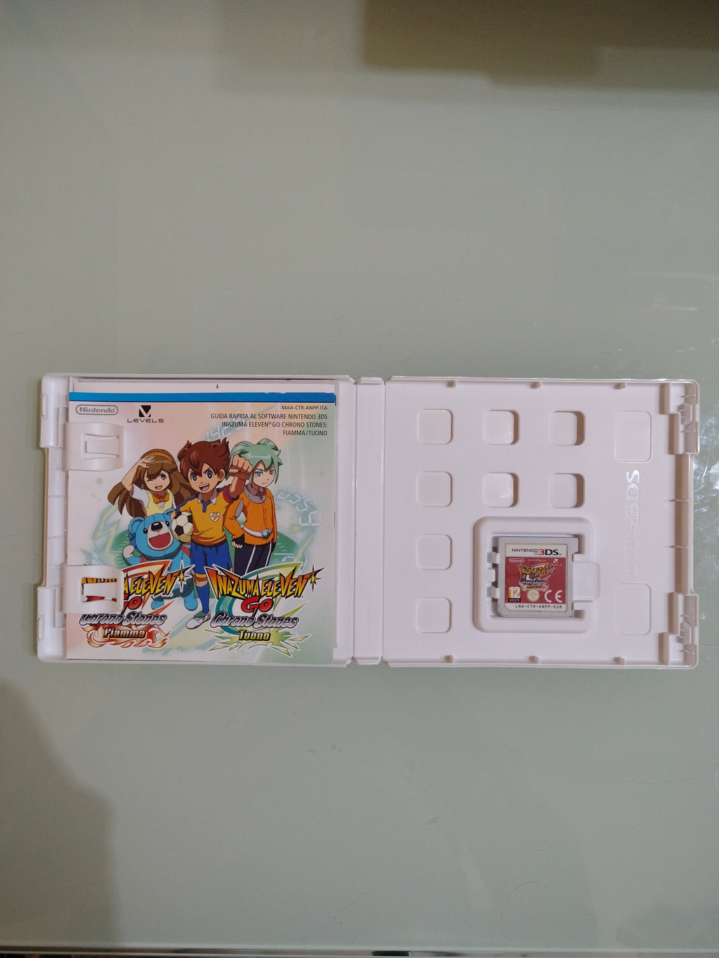 Inazuma Eleven Go Chrono Stones Fiamma GIOCO NINTENDO 3DS VERSIONE ITALIANA