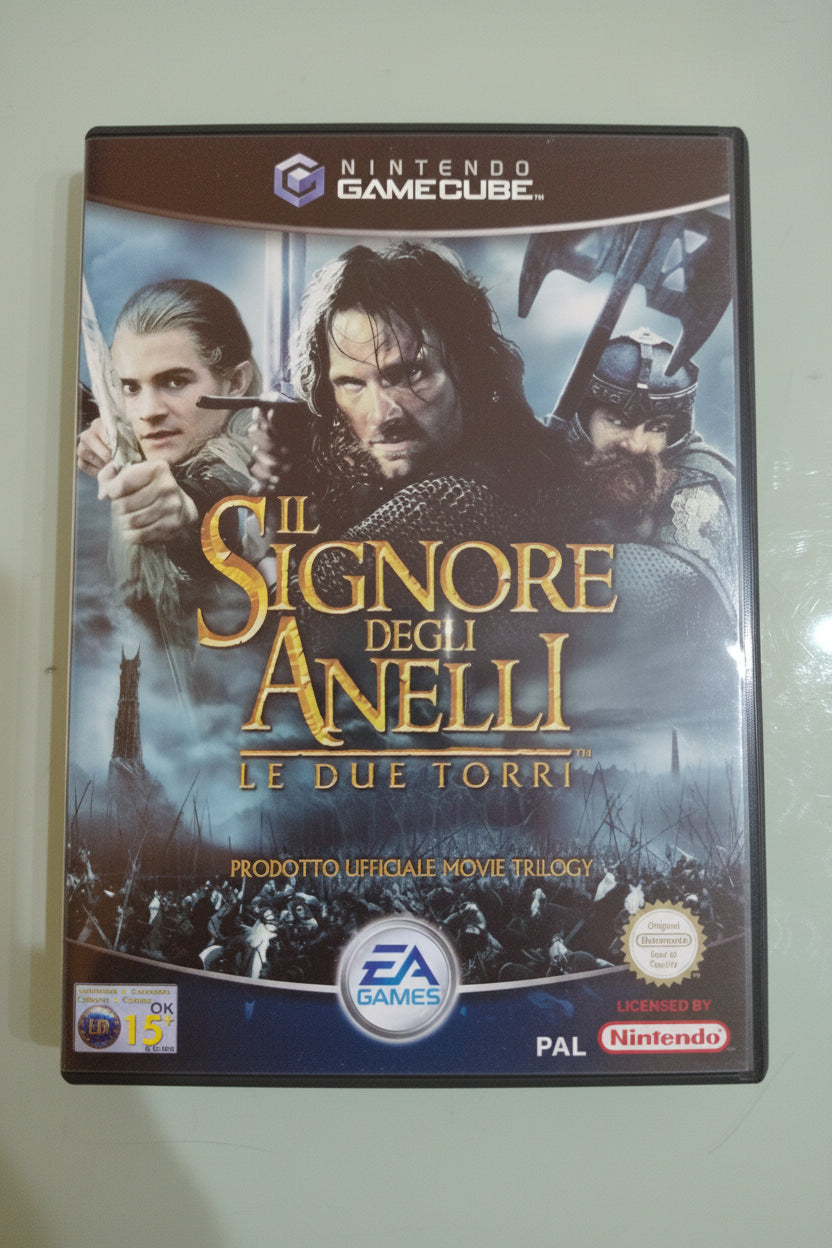 IL SIGNORE DEGLI ANELLI LE DUE TORRI  NINTENDO GAMECUBE  PAL ita