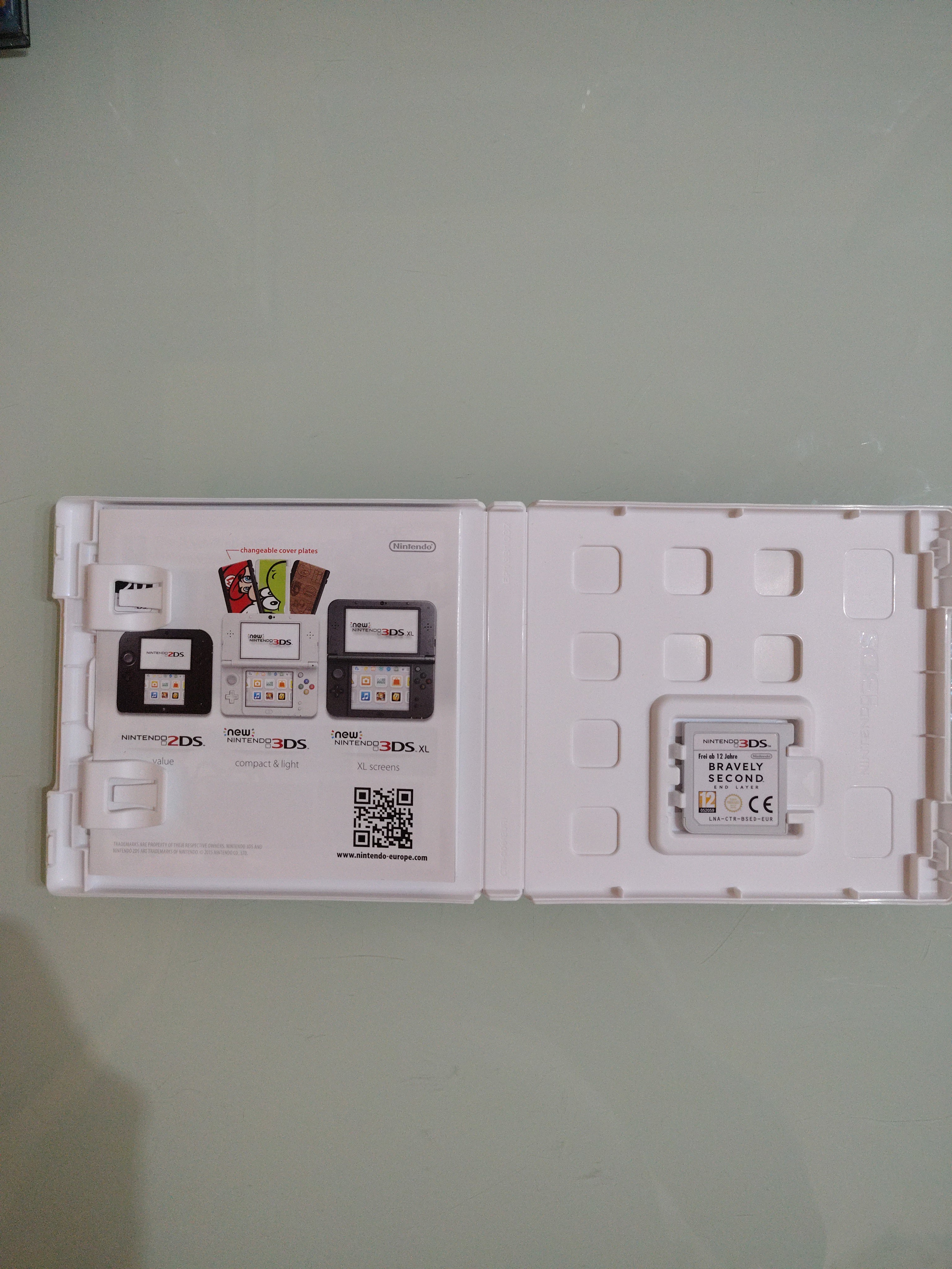 NINTENDO 3DS PAL  BRAVELY SECOND END Layer raro