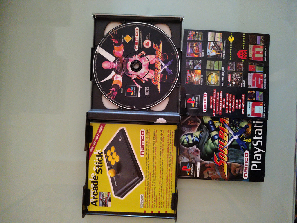 SOUL BLADE PS1 PAL ITA Gioco Completo Playstation 1 - Raro Vintage Italiano Sony