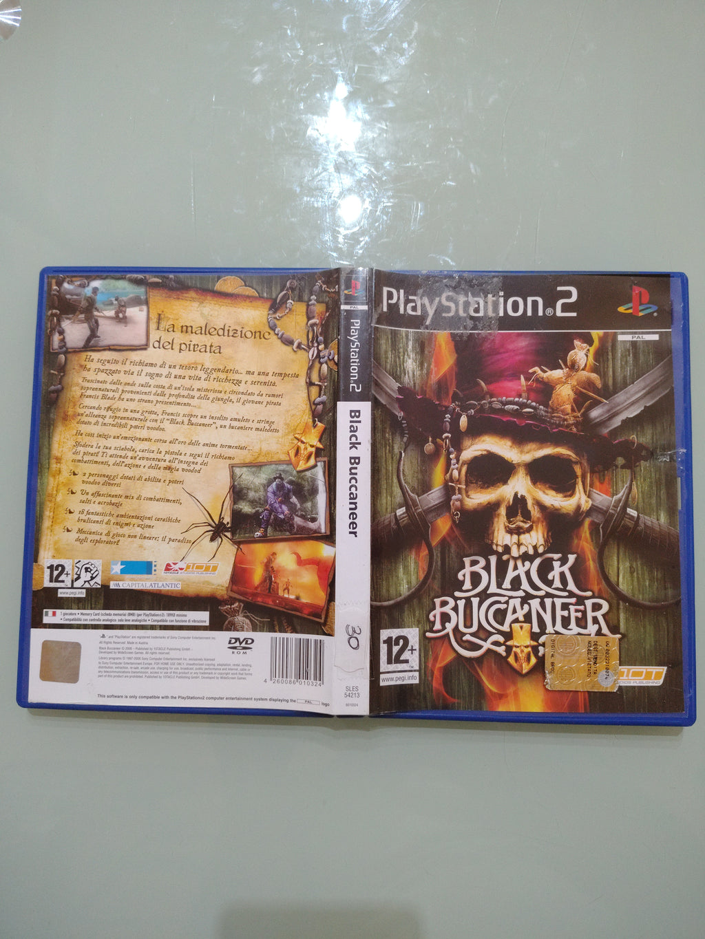BLACK BUCCANEER Playstation PS2 edizione italiana prima stampa