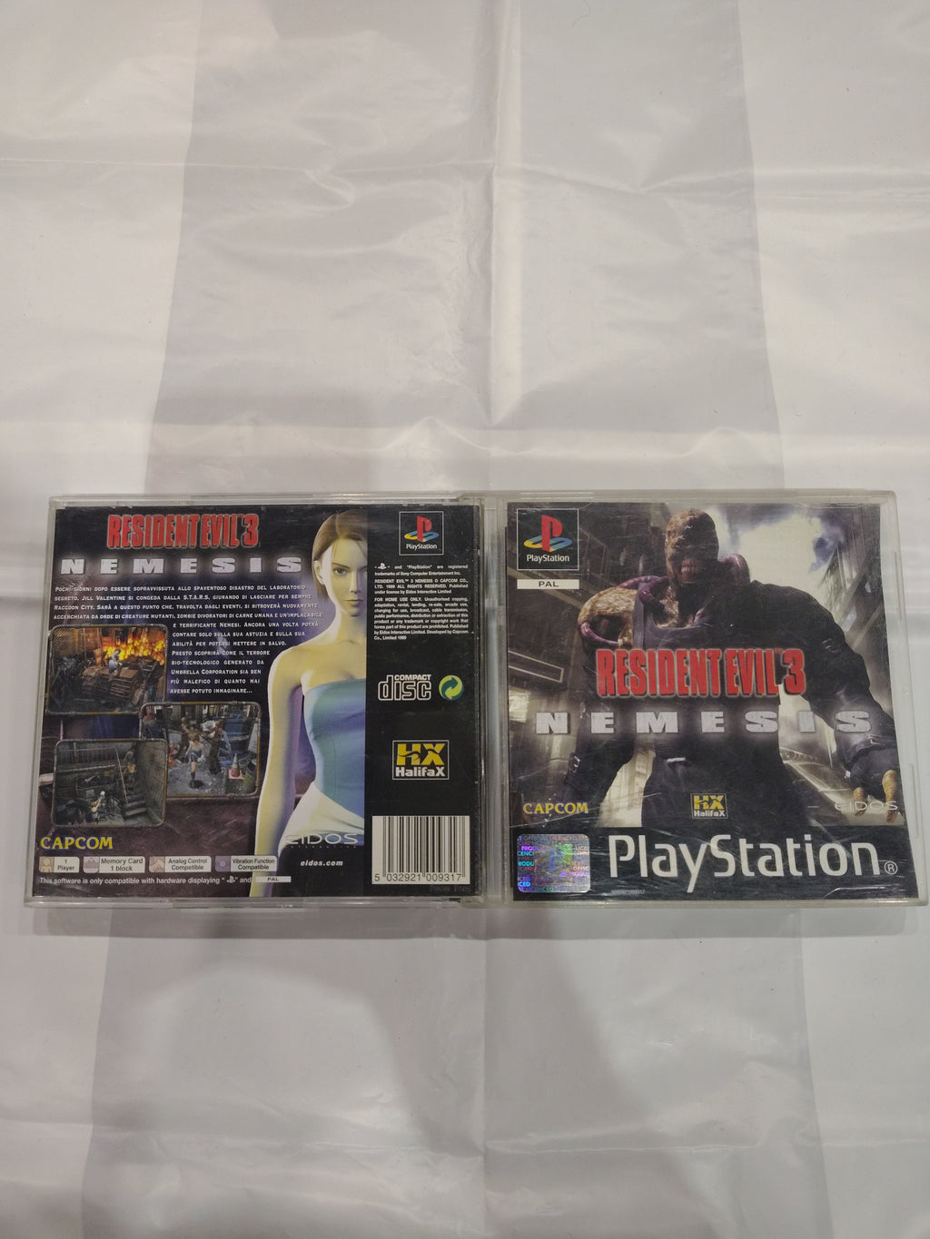 RESIDENT EVIL 3 NEMESIS PAL ITA