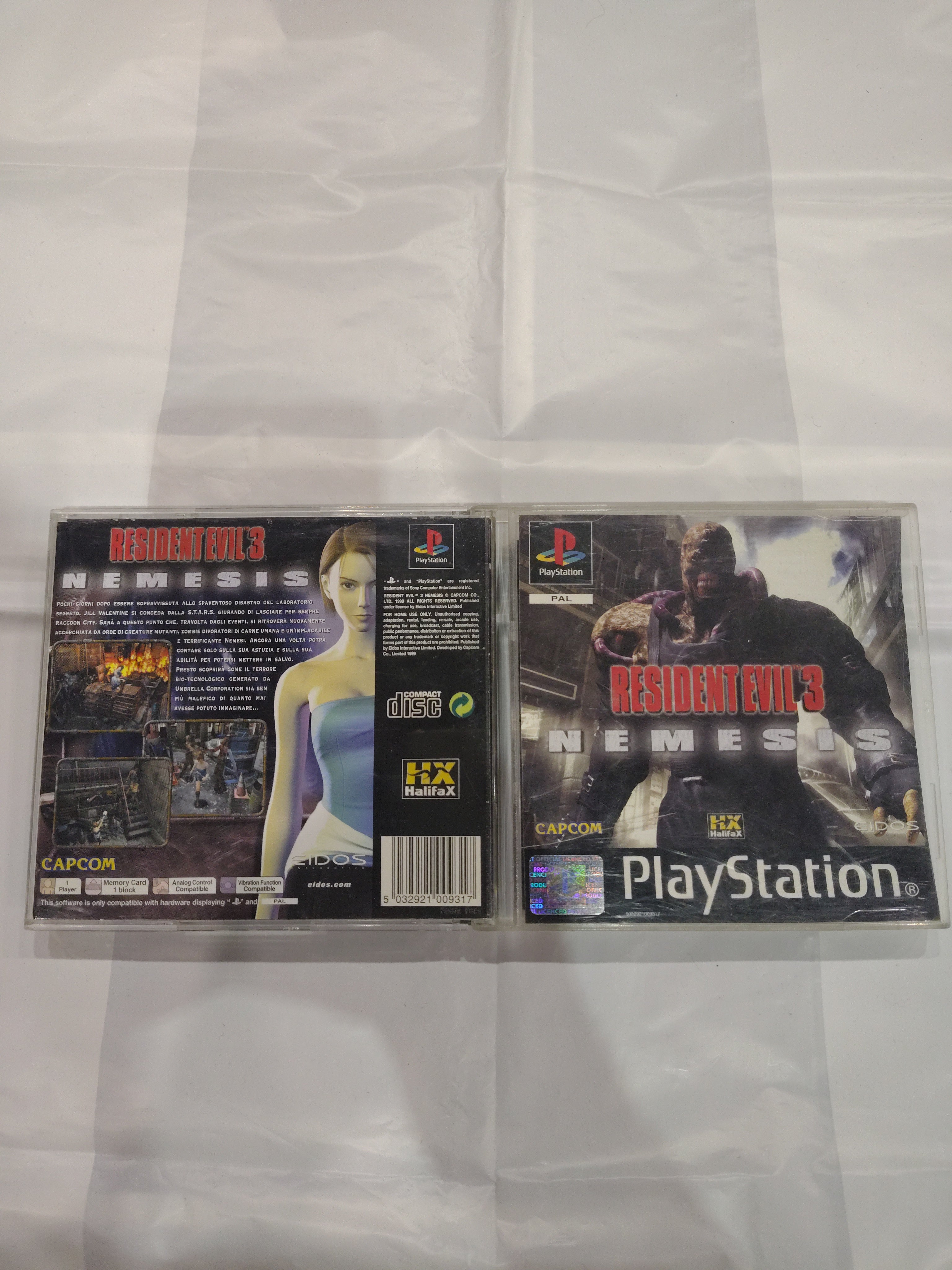 RESIDENT EVIL 3 NEMESIS PAL ITA
