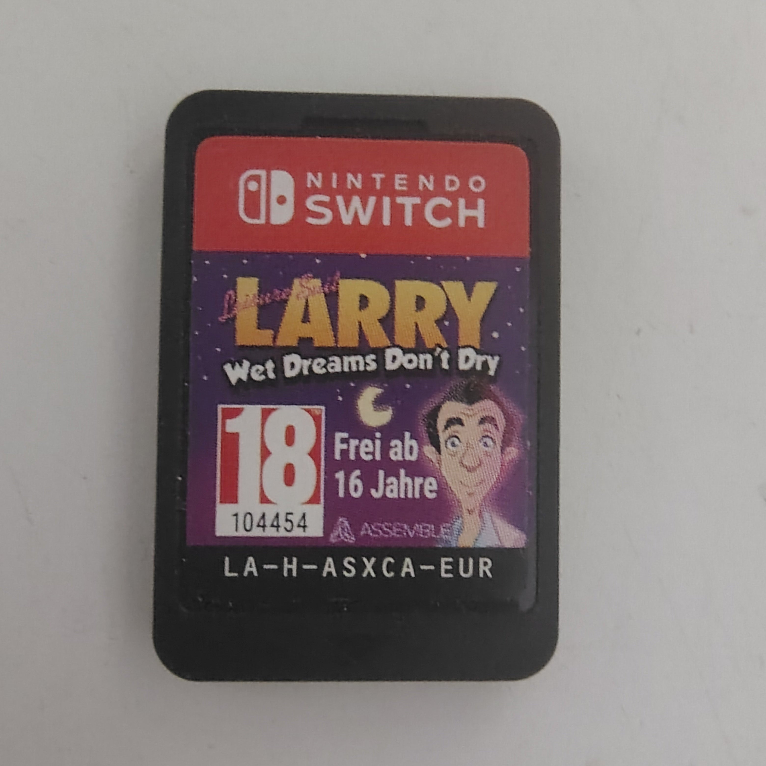 Leisure Suit Larry: Wet Dreams Don't Dry.
  solo gioco)