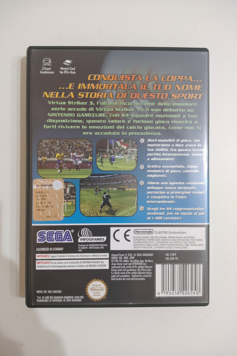 GIOCO NINTENDO GAMECUBE VIRTUA STRIKER 3 VER 2002