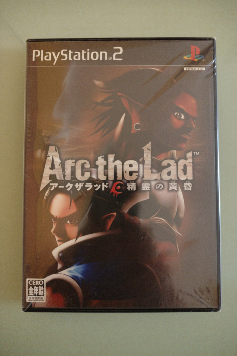 Arc the Lad Twilight of the Spirits  PS2 Japan - JAP