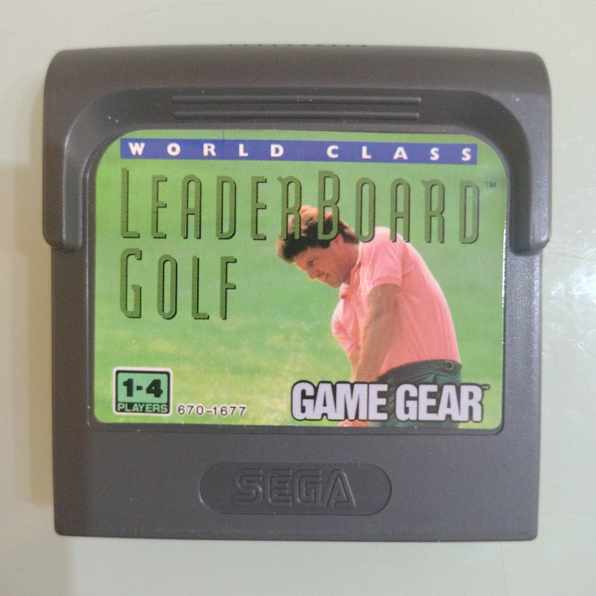 SEGA GAME GEAR GAME - WORLD CLASS LEADERBOARD GOLF (CART ONLY)
