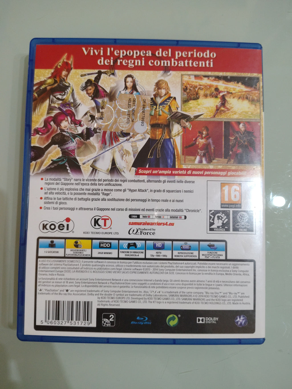 SAMURAI WARRIORS 4