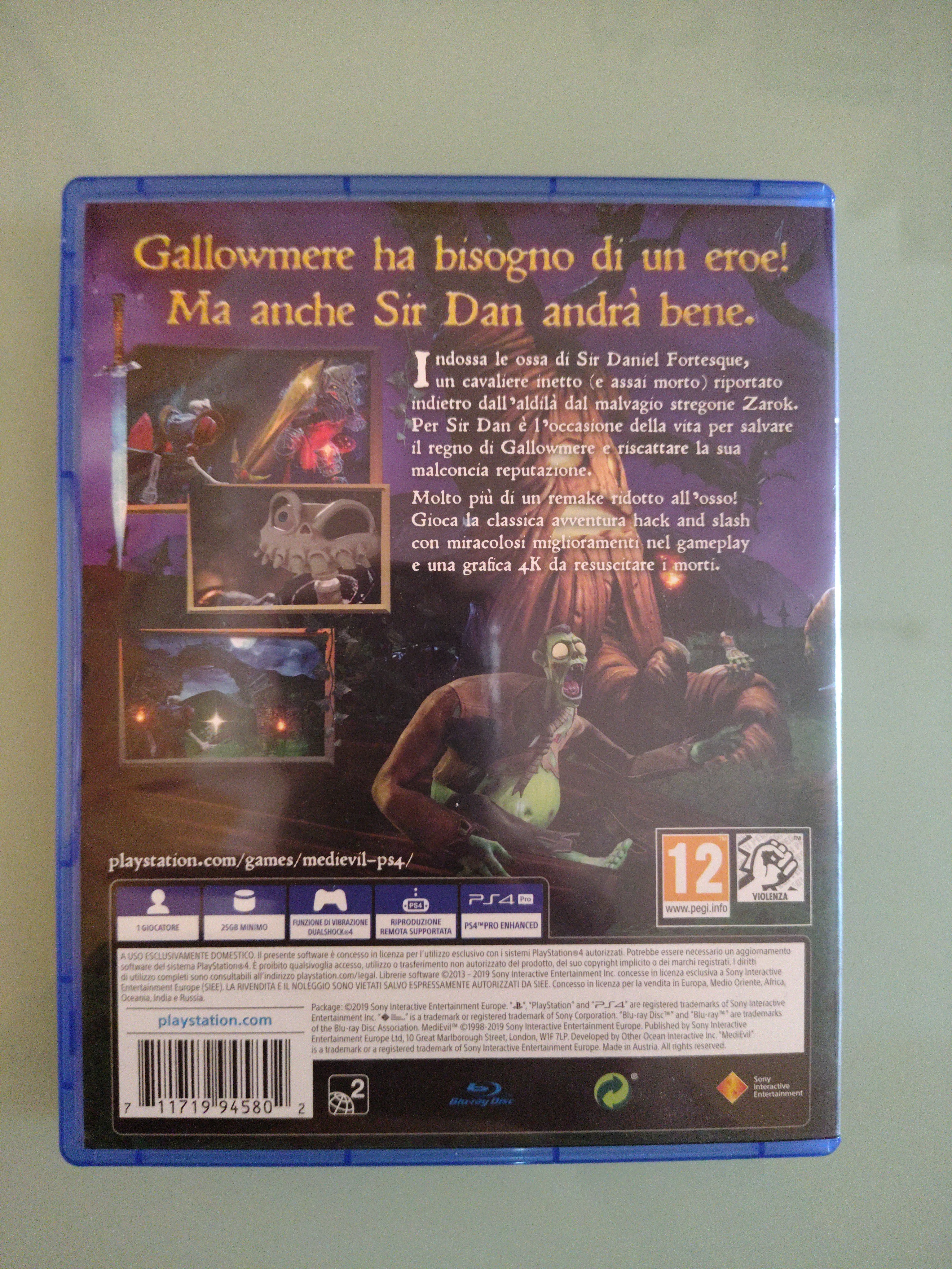 Medievil GIOCO PS4 VERSIONE ITALIANA