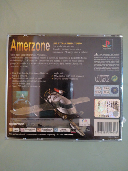 AMERZONE IL TESTAMENTO DELL'ESPLORATORE USATO OTTIMO EDIZIONE ITALIANA FR1 34293