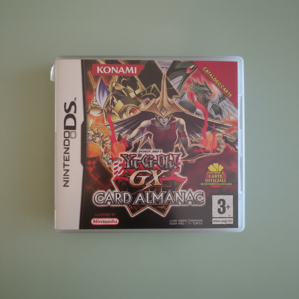 YU-GI-OH! GX CARD ALMANAC NINTENDO DS - VERSIONE ITALIANA -  OTTIME CONDIZIONI