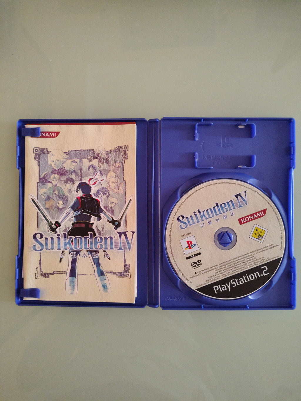 Suikoden IV (4) PLAYSTATION 2 PS2 PAL ITA  KONAMI