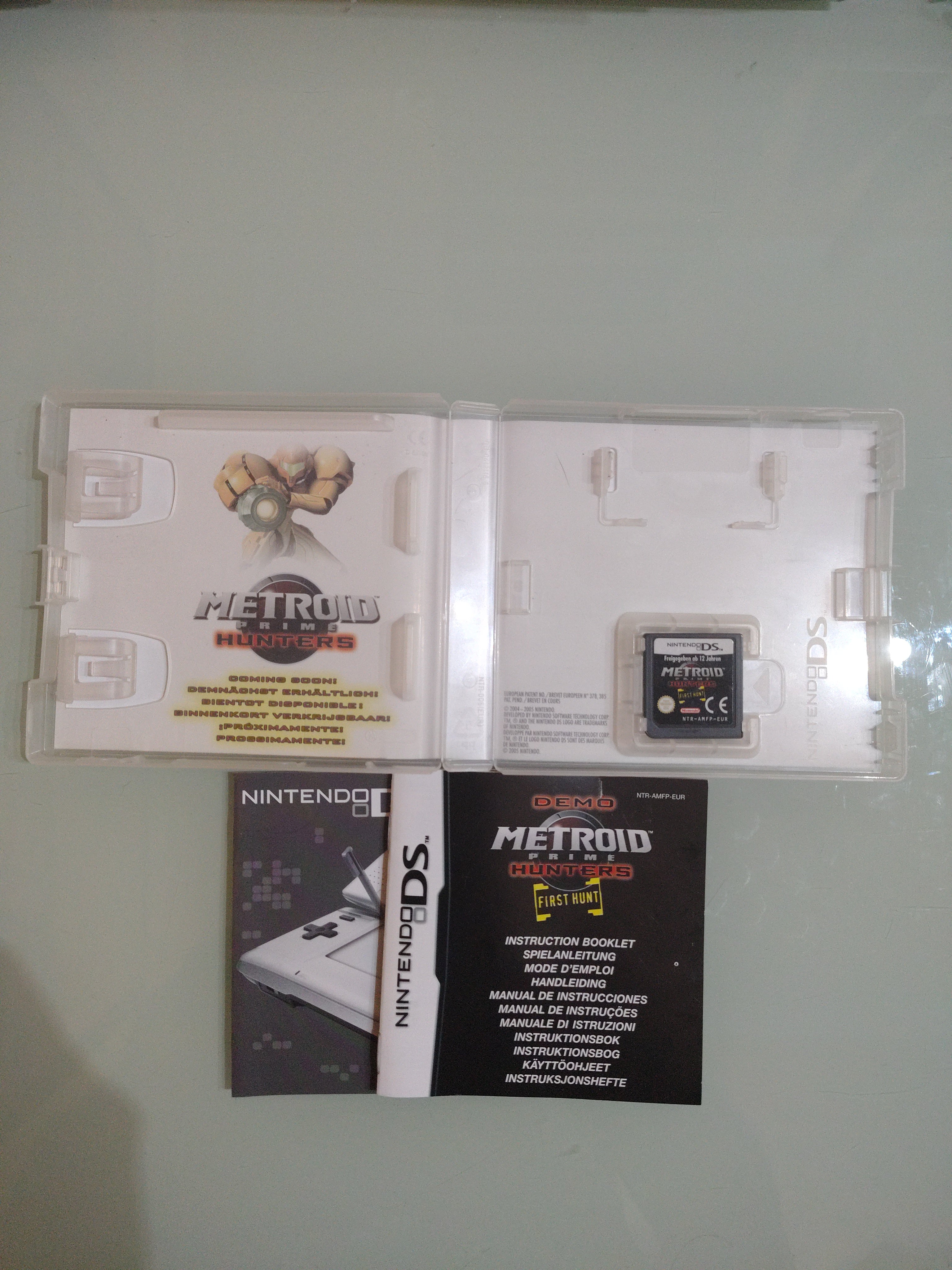 METROID PRIME HUNTERS FIRST HUNT NINTENDO DS 2DS 3DS PAL EUR ITALIANO COMPLETO