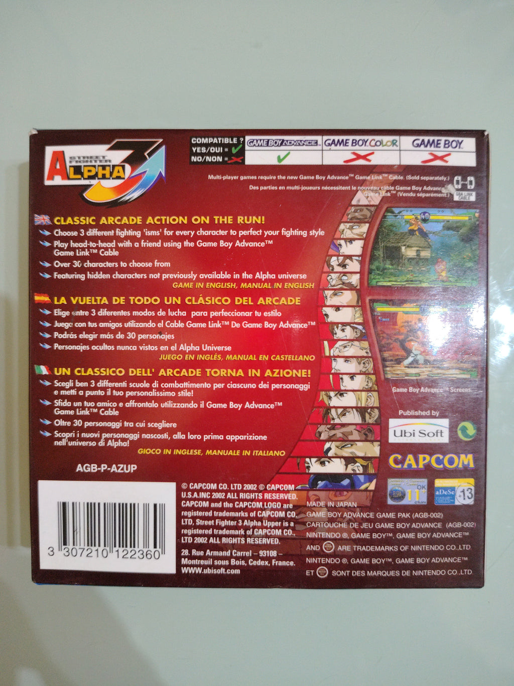 STREET  FIGHTER ALPHA 3 PAL