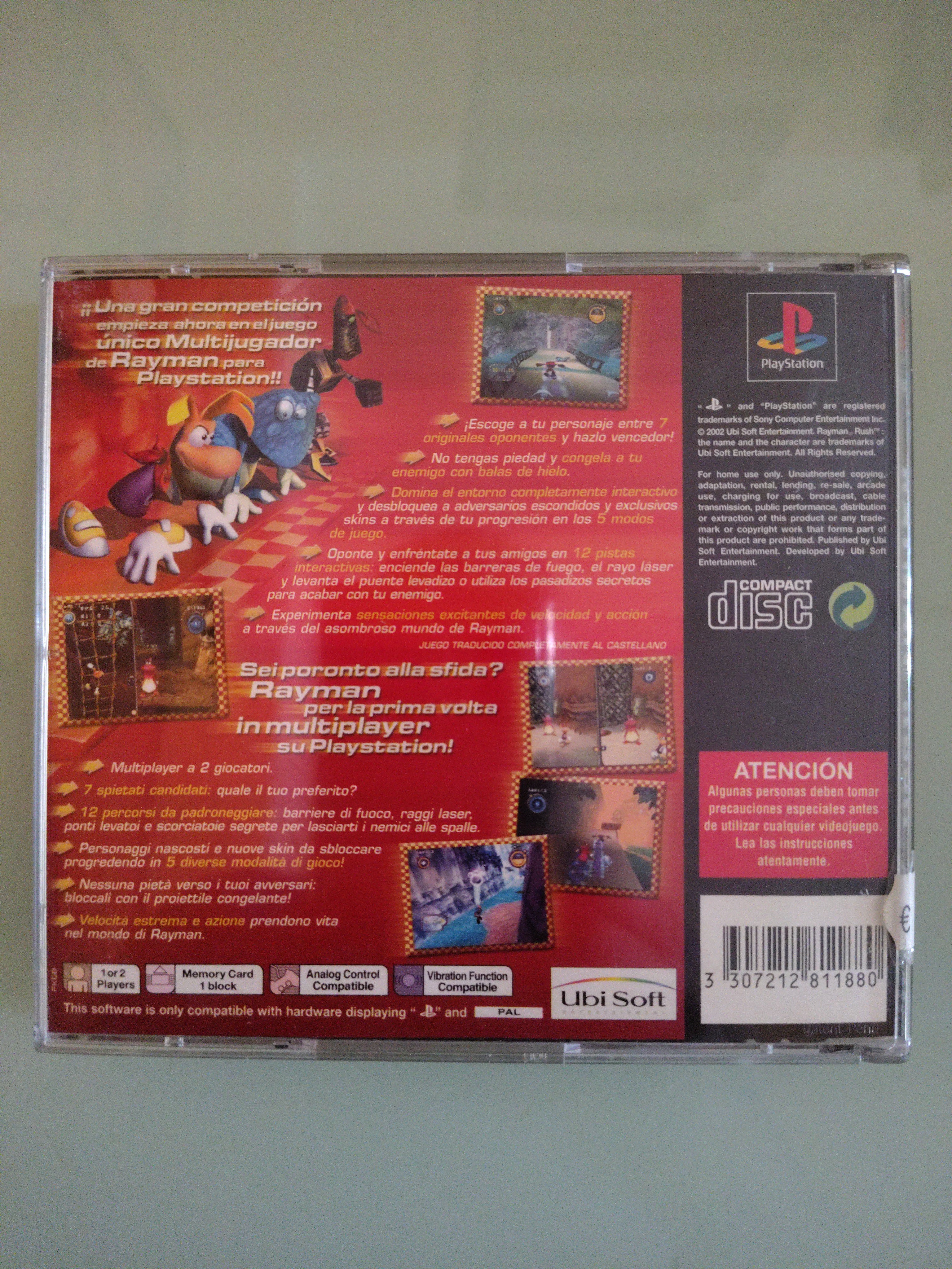 Rayman Rush GIOCO PS1 VERSIONE ITALIANA