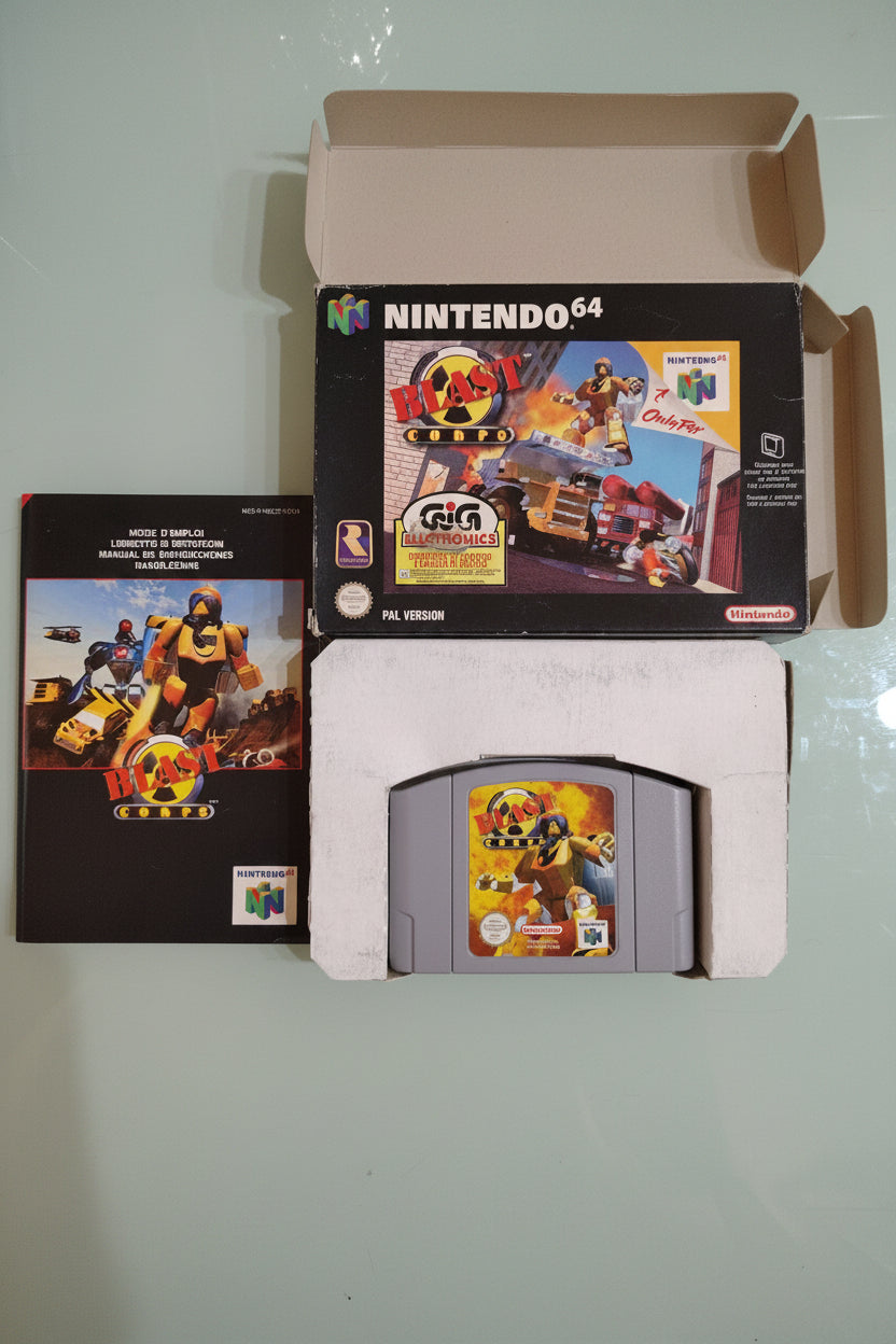 BLAST CORPS GIG NINTENDO 64 PAL