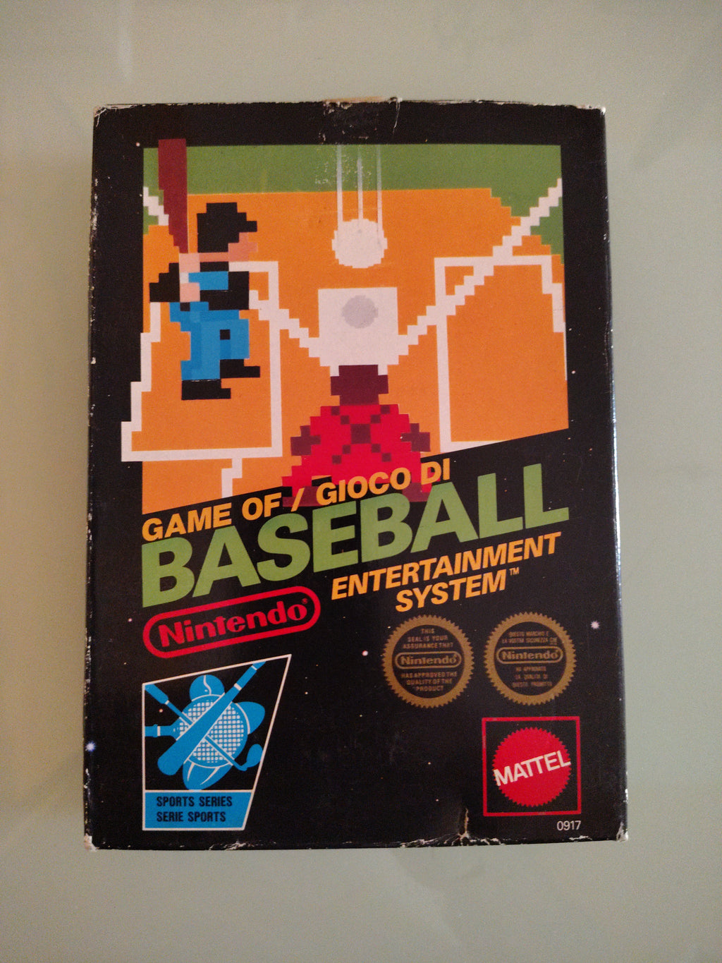 BASEBALL -- NES gioco Nintendo originale PAL A