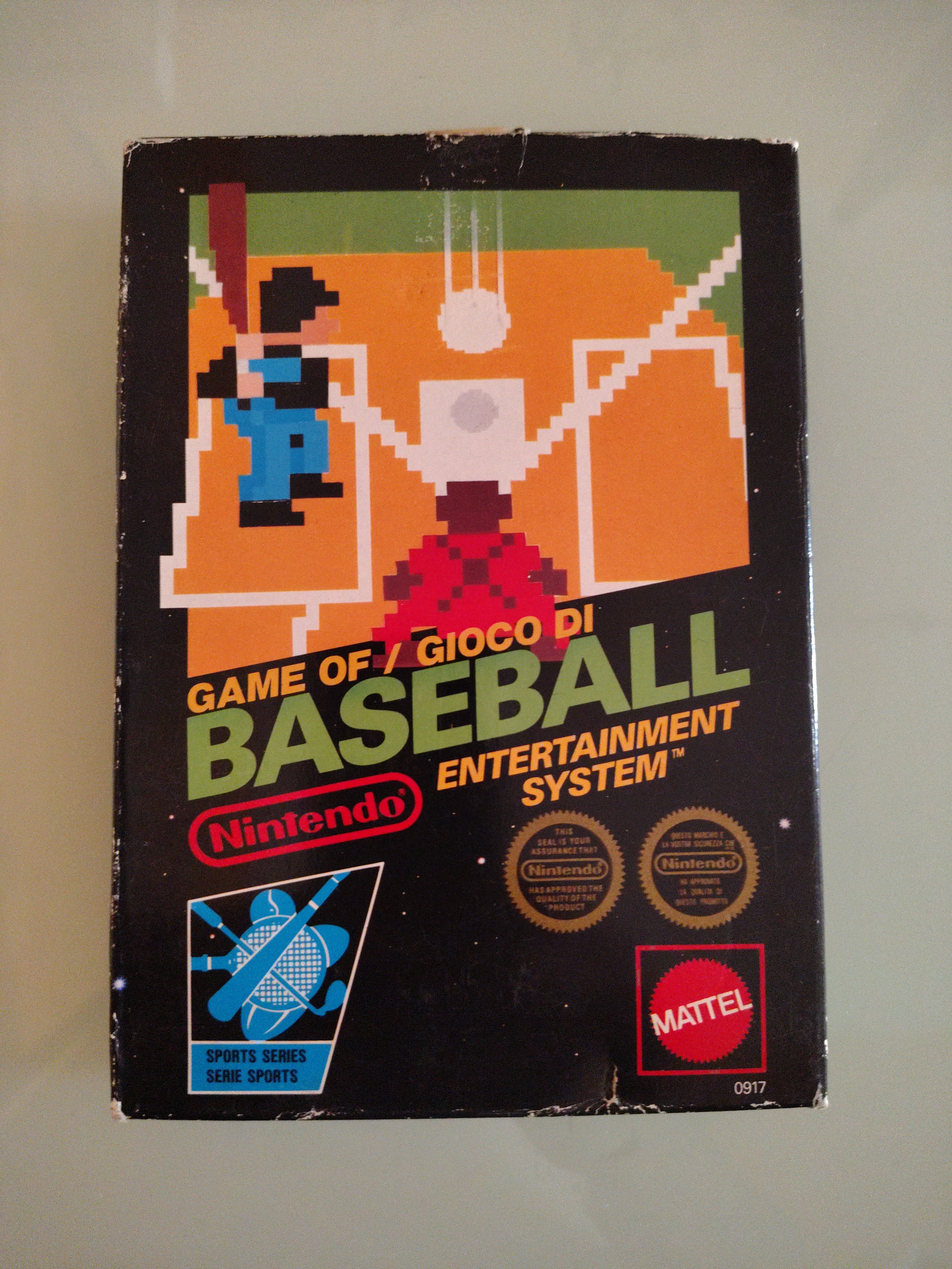 BASEBALL -- NES gioco Nintendo originale PAL A