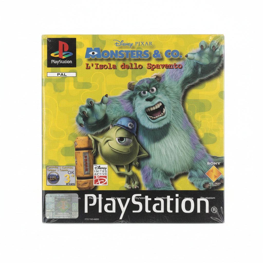 DISNEY/PIXAR MONSTERS & CO. L'ISOLA DELLO SPAVENTO,  PLAYSTATION 1 NUOVO SIGILLATO
