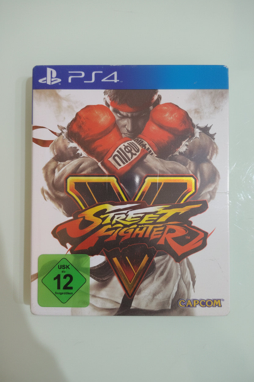 Street Fighter 5 V  Steelbook  Sony Playstation 4 PAL