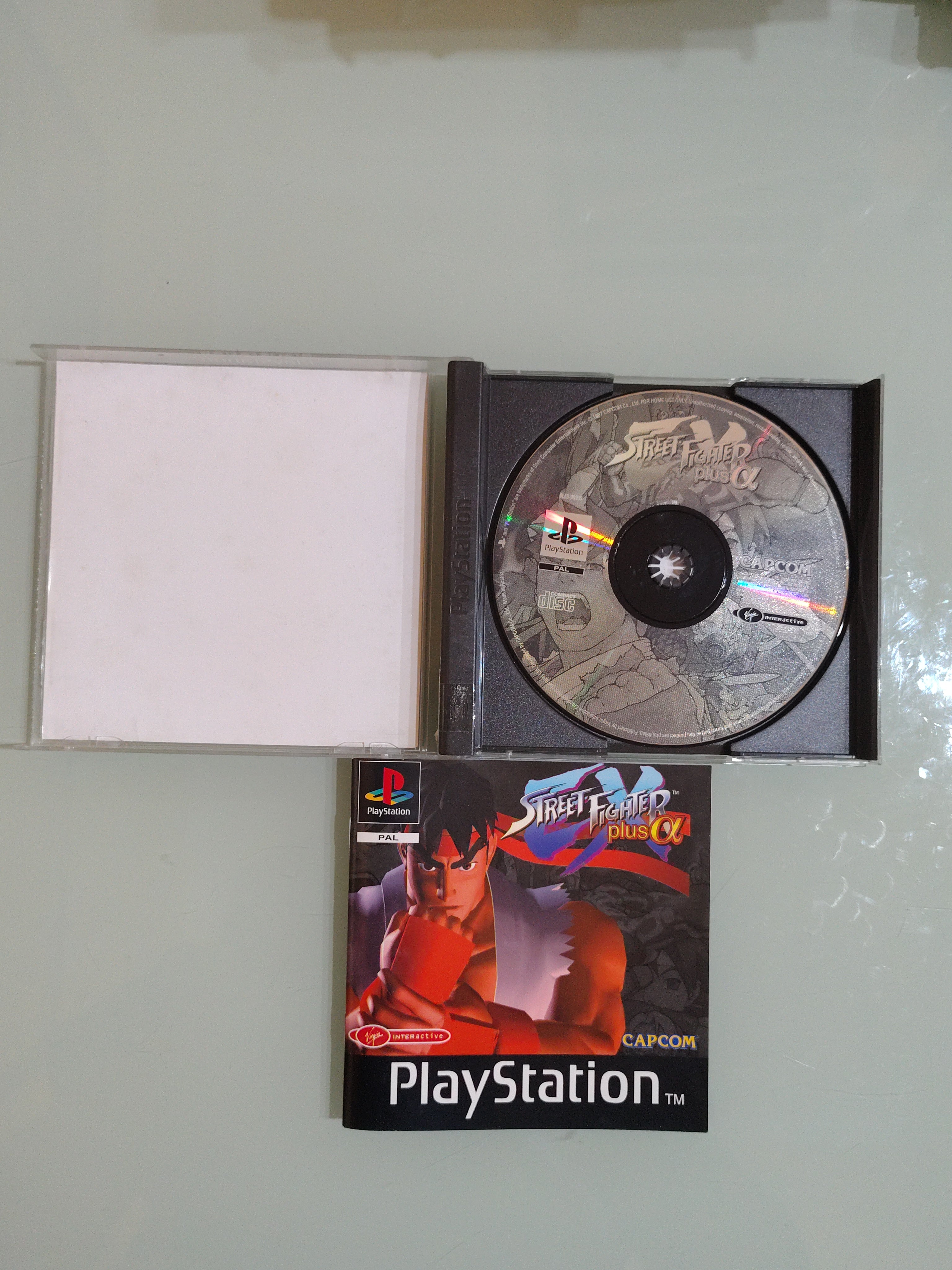 Street Fighter Ex Plus Alpha (gioco PlayStation PS1) versione italiana