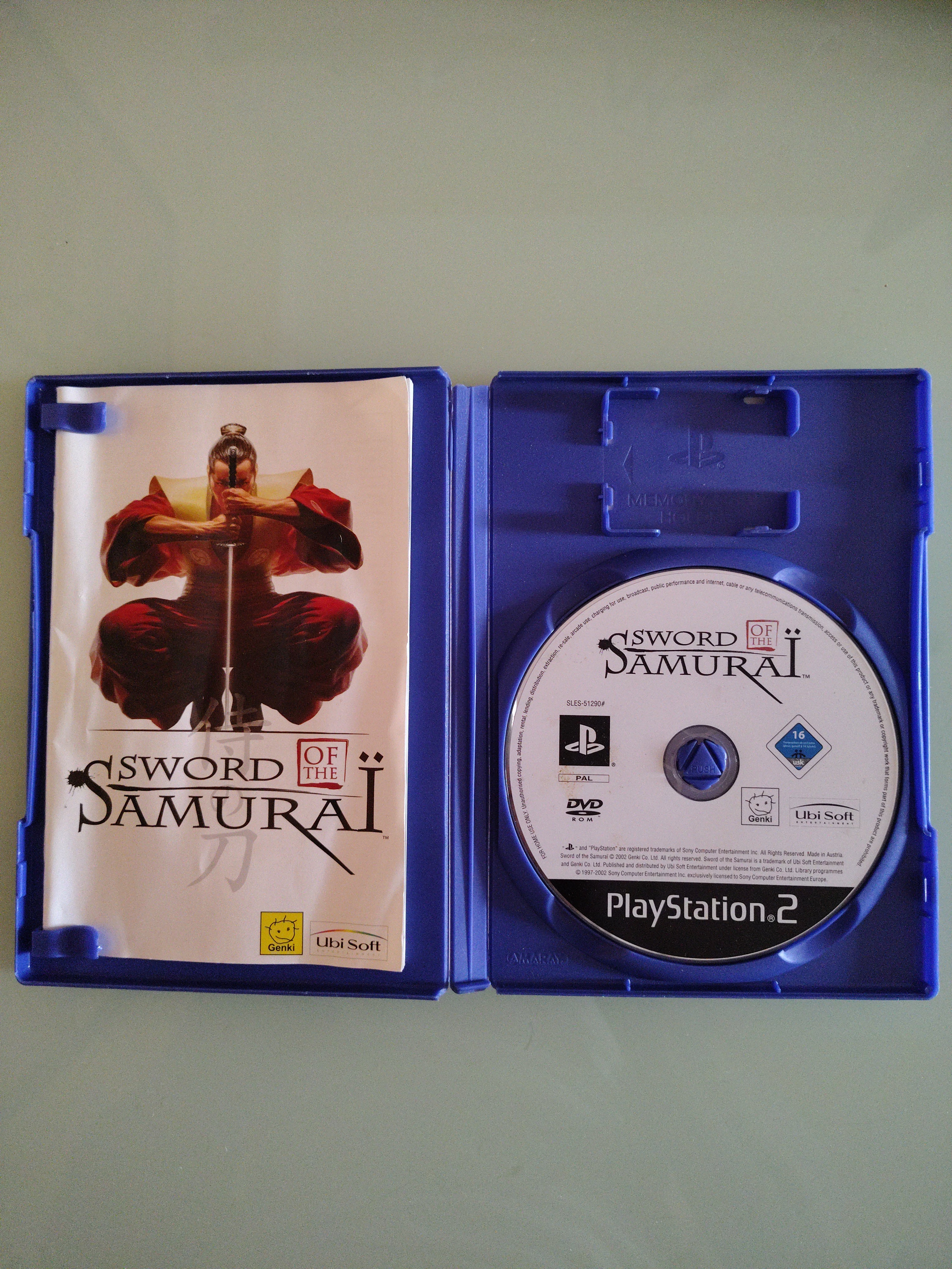 SWORD OF THE SAMURAI PS2 BUONE CONDIZIONI 2002 ORIGINALE ORIGINALE