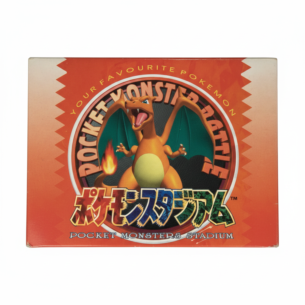 Pokemon Pocket Monsters Stadium Big Box Jap  Nintendo 64