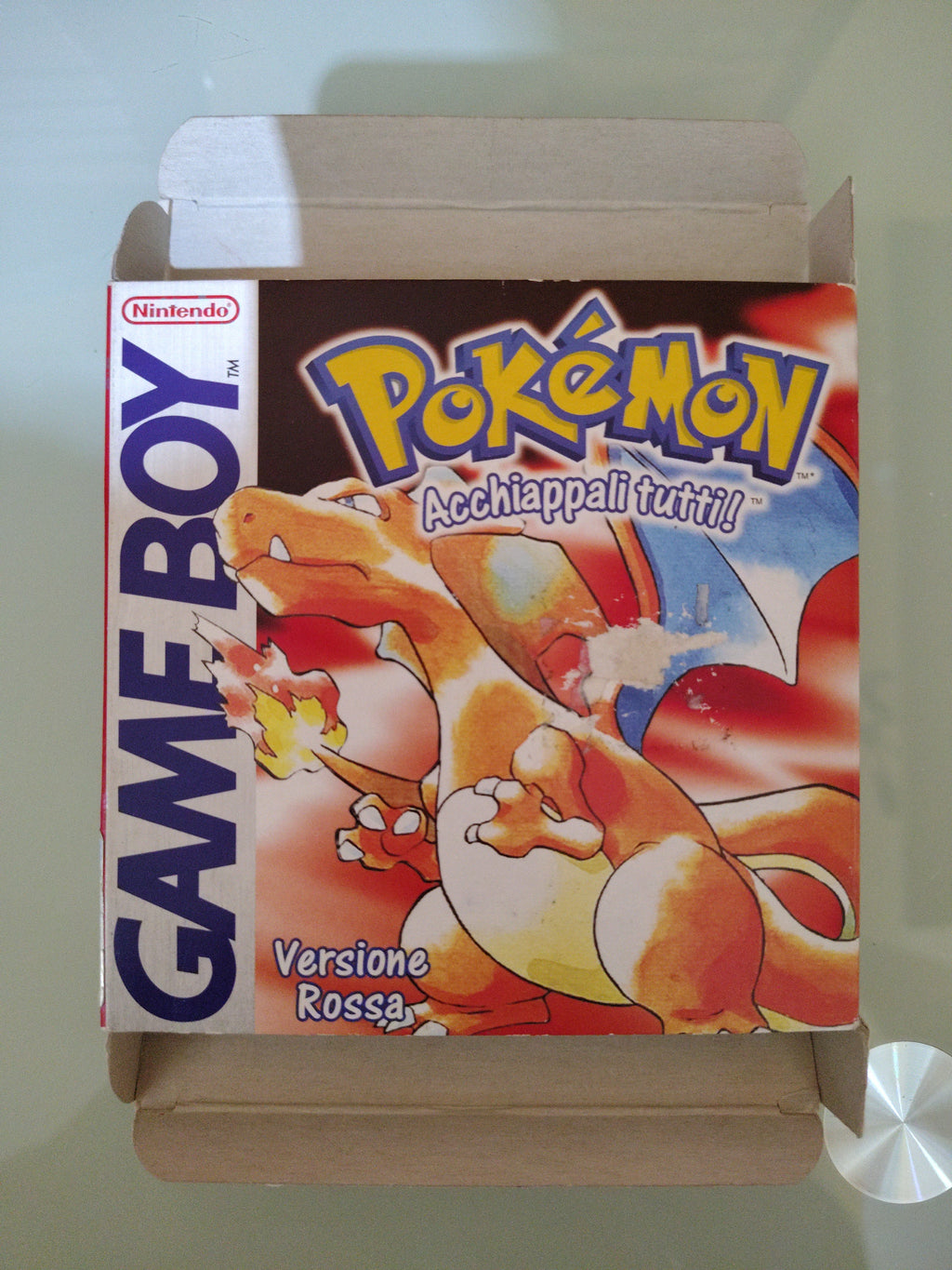 POKEMON VERSIONE ROSSA ORIGINALE 100%