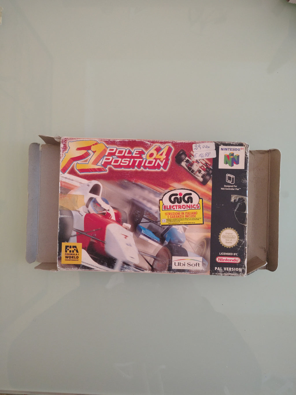 FORMULA 1 POLE POSITION 64 PAL