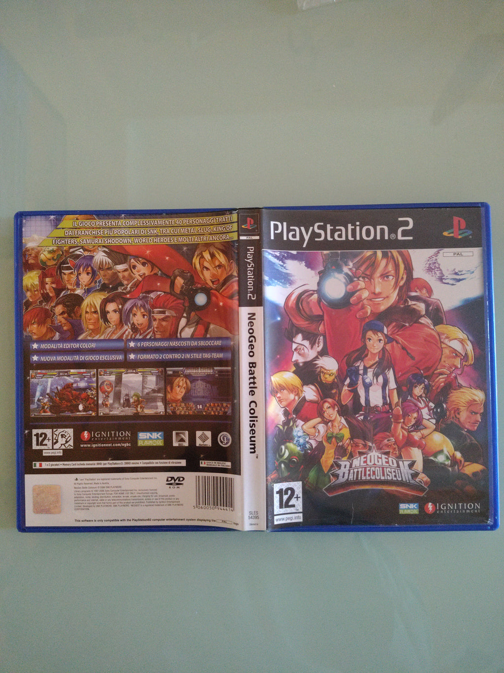 Neo Geo Battle Coliseum, Pal ITA SNK