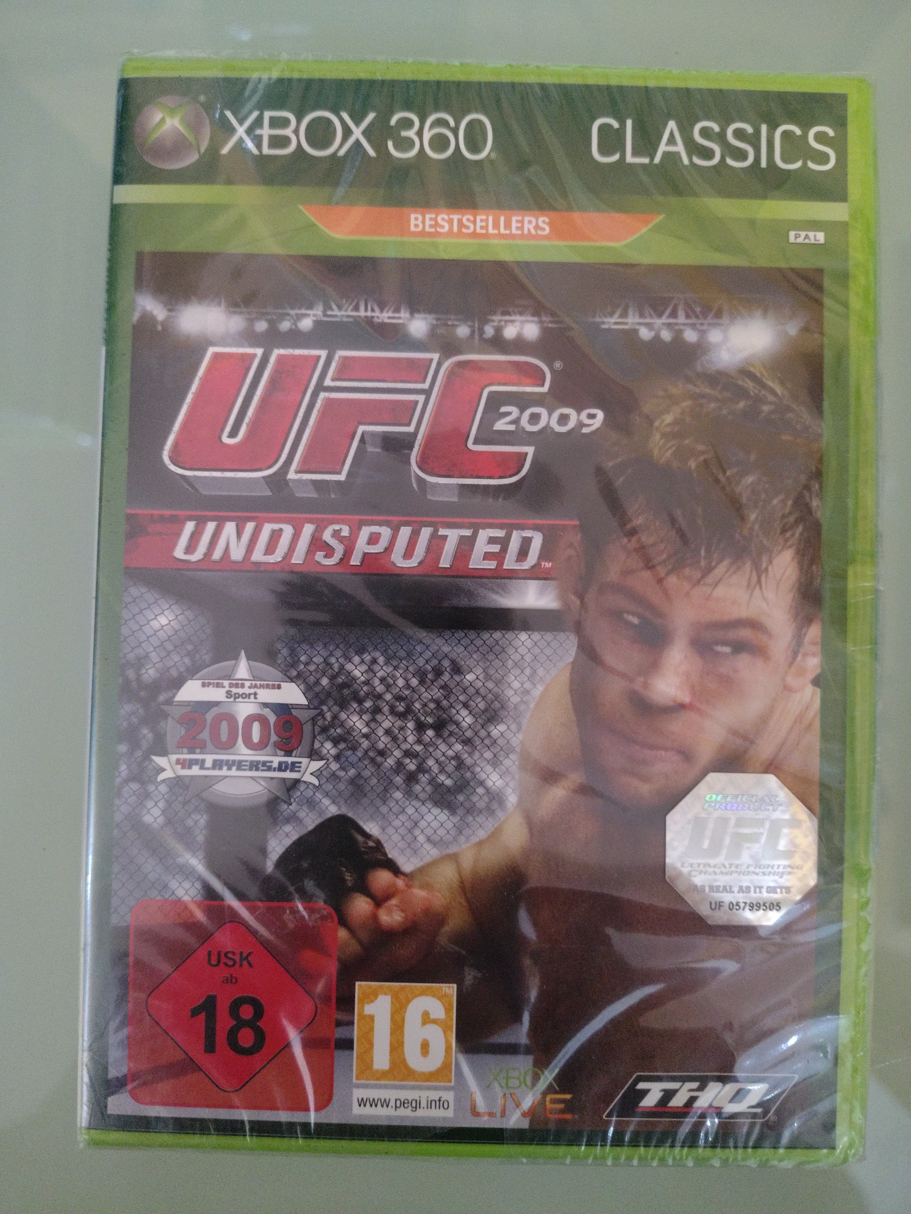 UFC 2009 Undisputed ( nuovo sigillato)