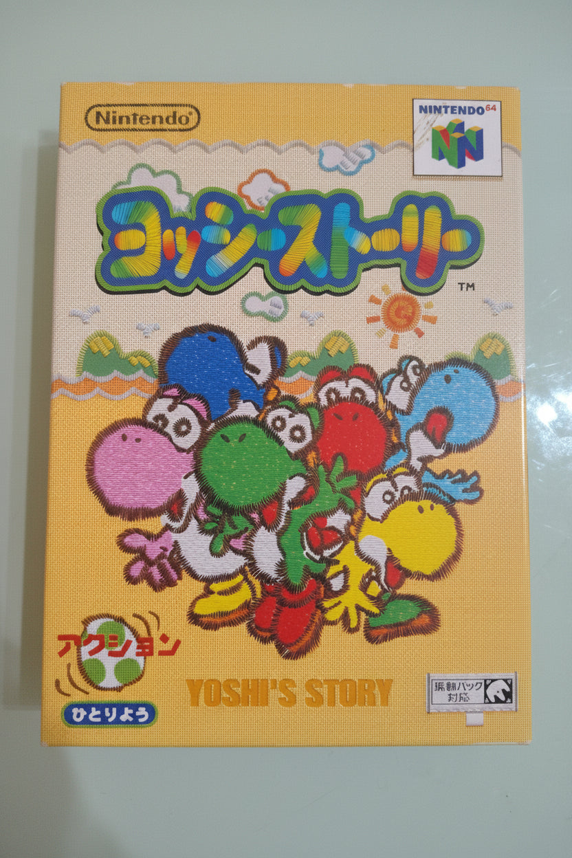 YOSHI STORY NINTENDO 64 GIOCO USATO BUONO STATO BOXED N64 EDIZIONE GIAPPONESE