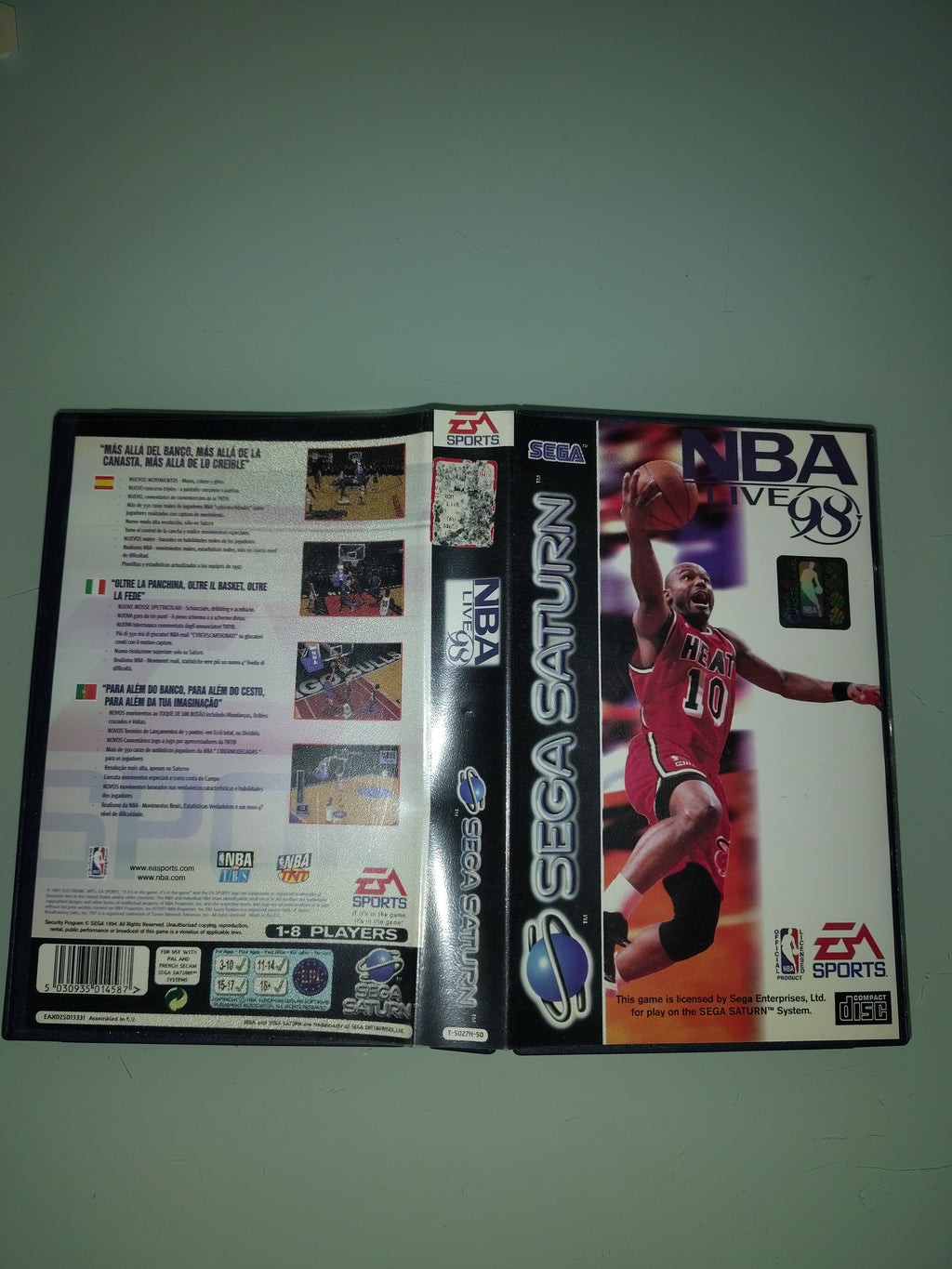 NBA live 98 PAL