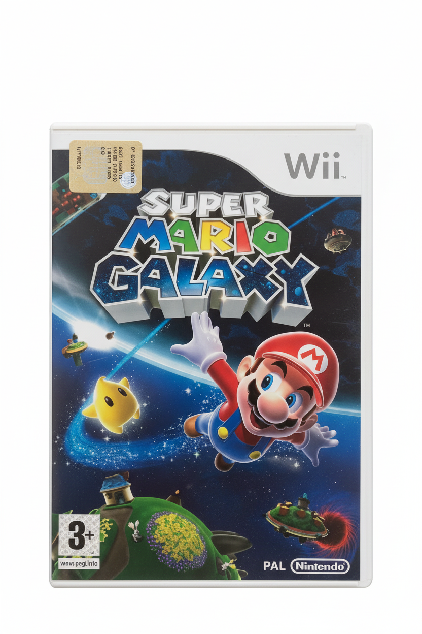 SUPER MARIO GALAXY GIOCO USATO OTTIMO  NINTENDO Wii EDIZIONE PAL
