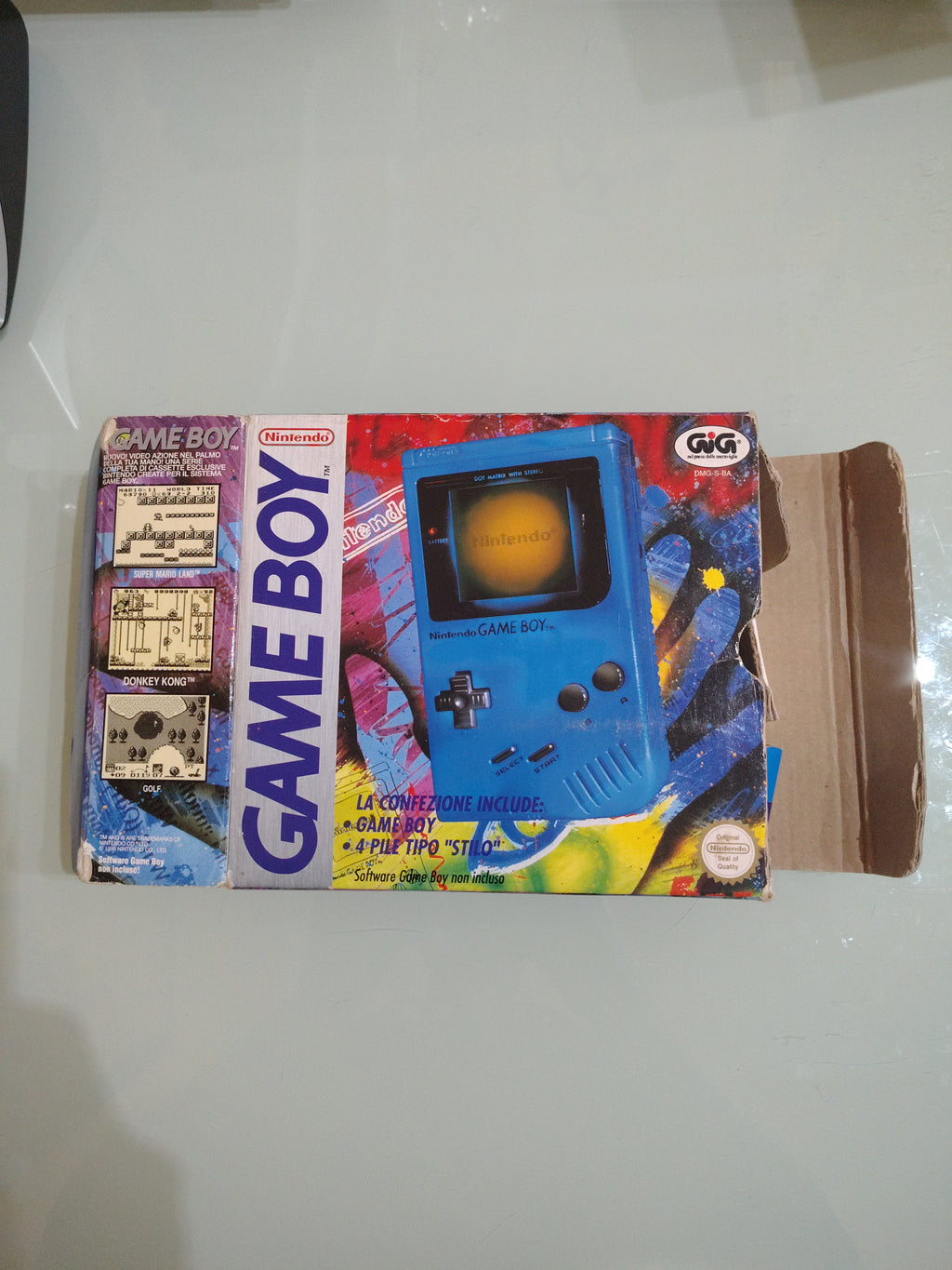GAME BOY CLASSIC BLU BOXATO