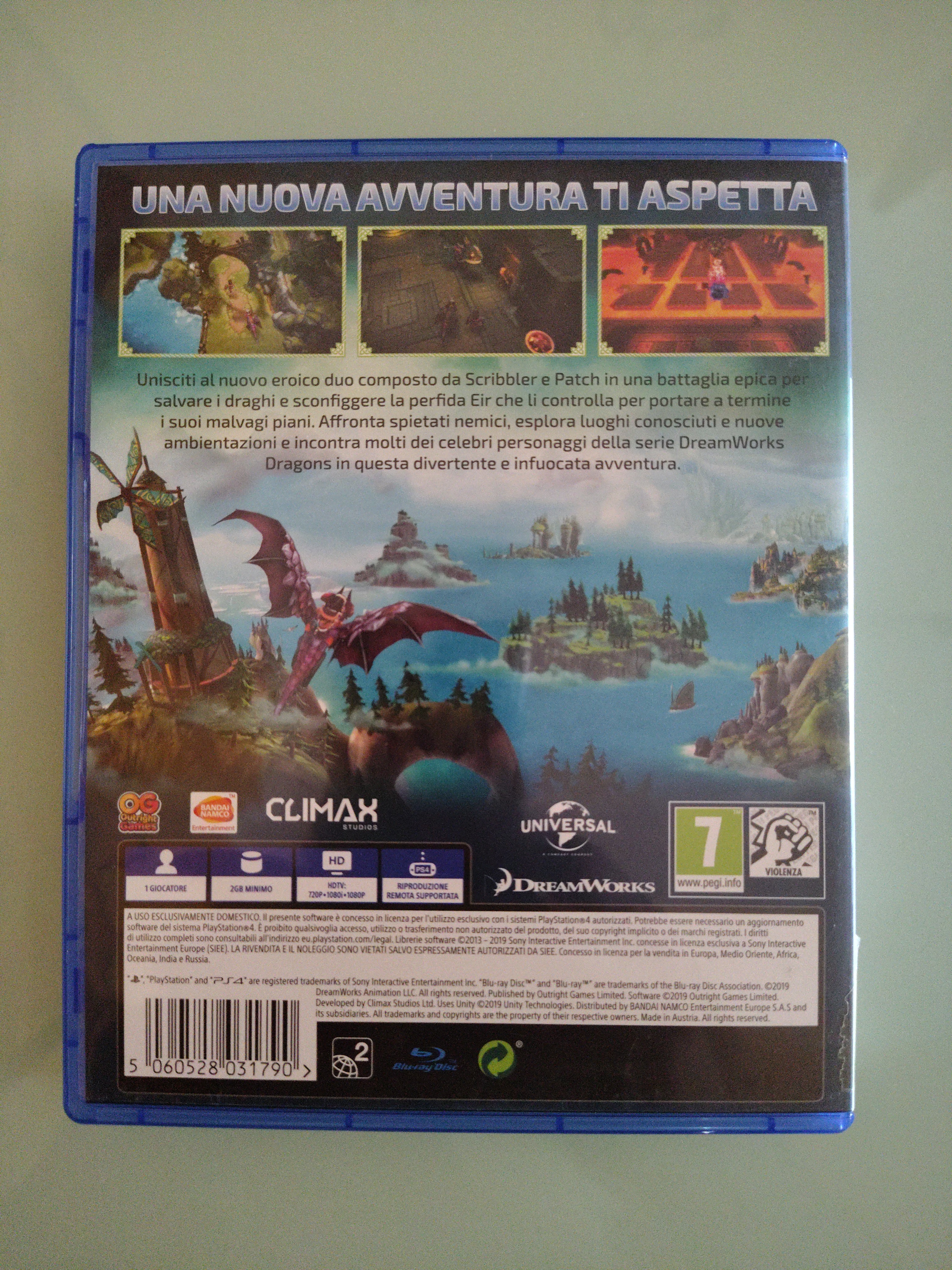 PS4 DRAGONS: L’ALBA DEI NUOVI CAVALIERI NUOVO ITALIANO PLAYSTATION 4