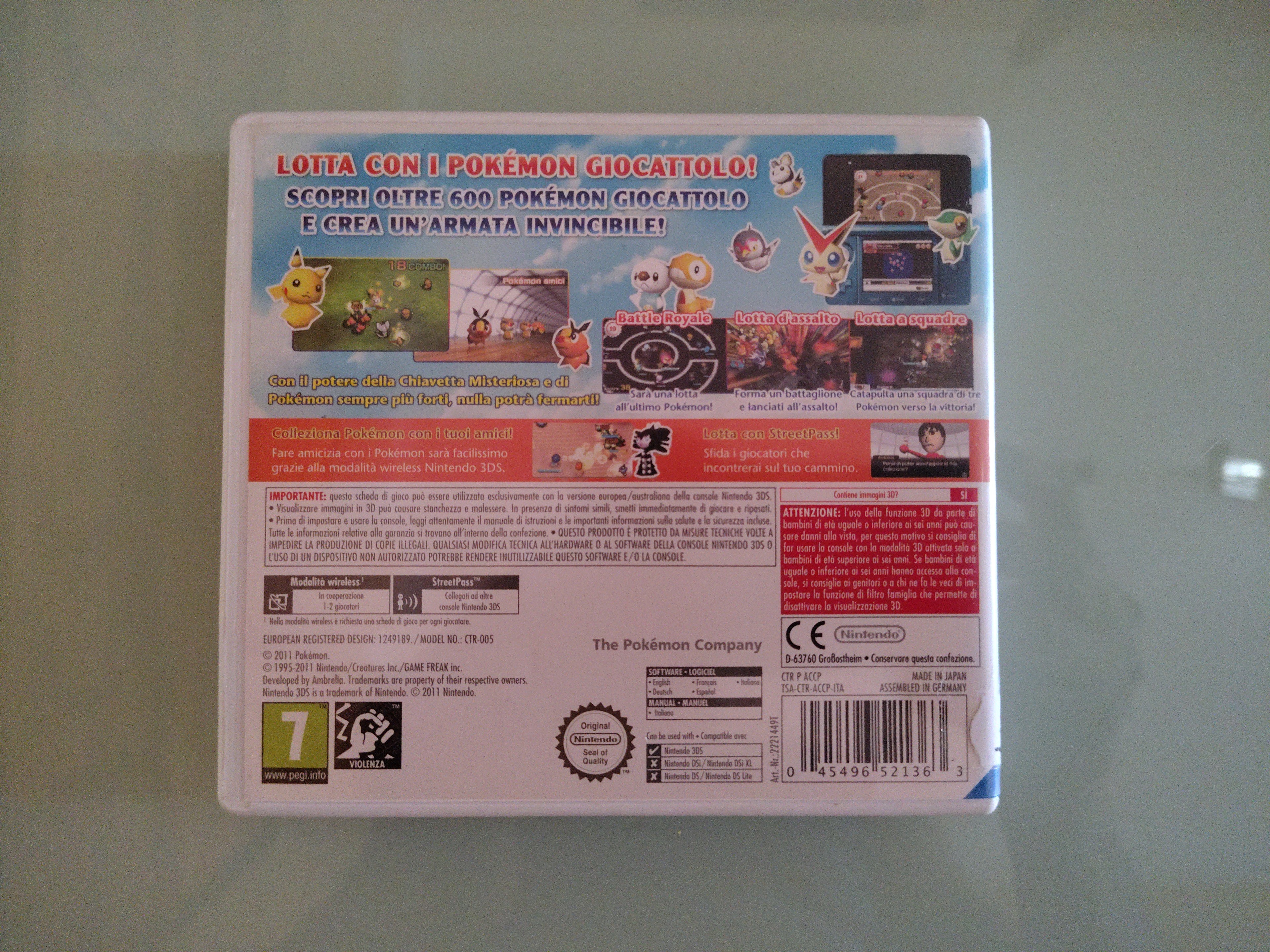SUPER POKEMON RUMBLE - NINTENDO 3DS