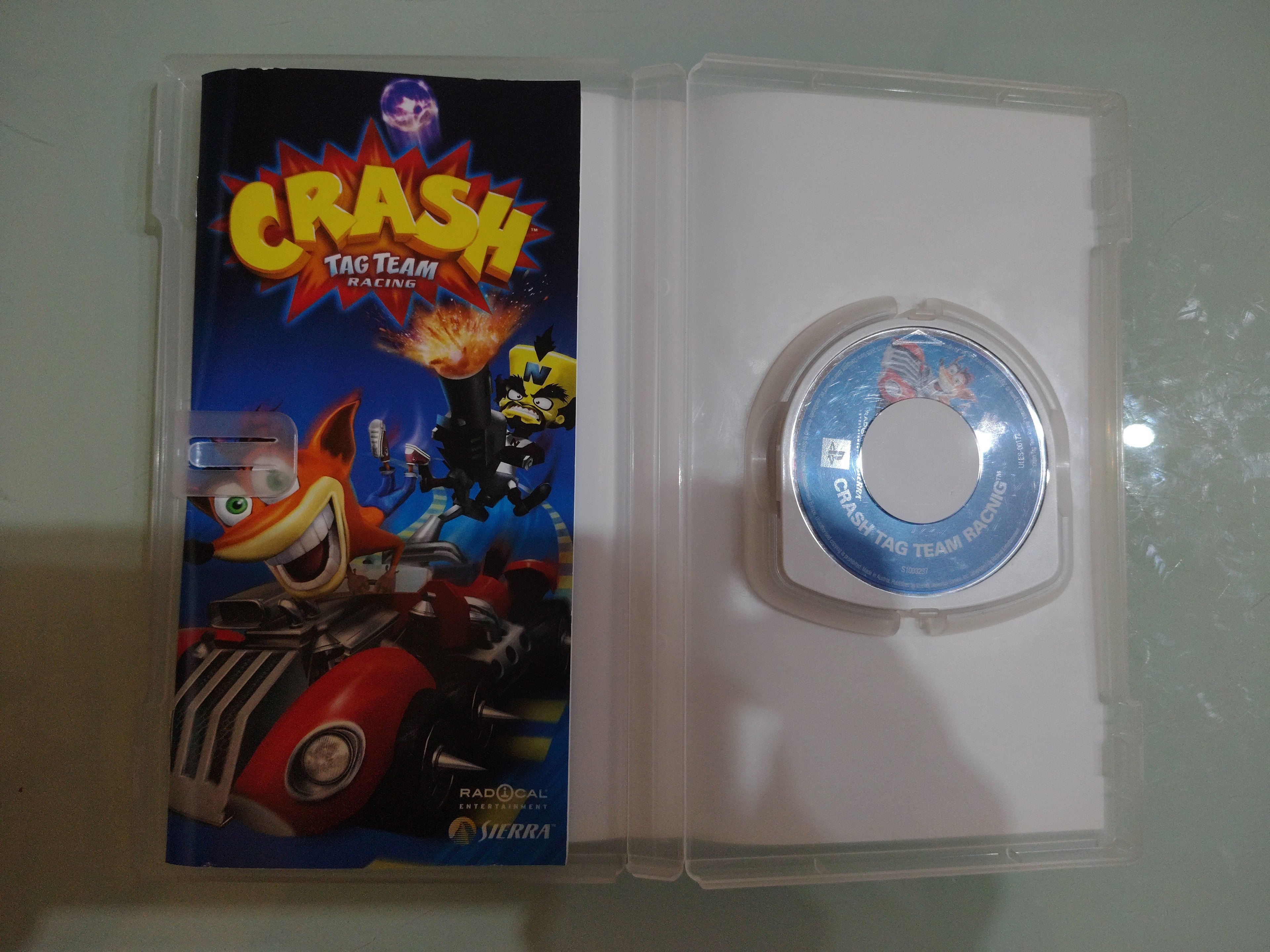 Crash Bandicoot Tag Team Racing PSP SONY Playstation Portable IN ITALIANO 🇮🇹